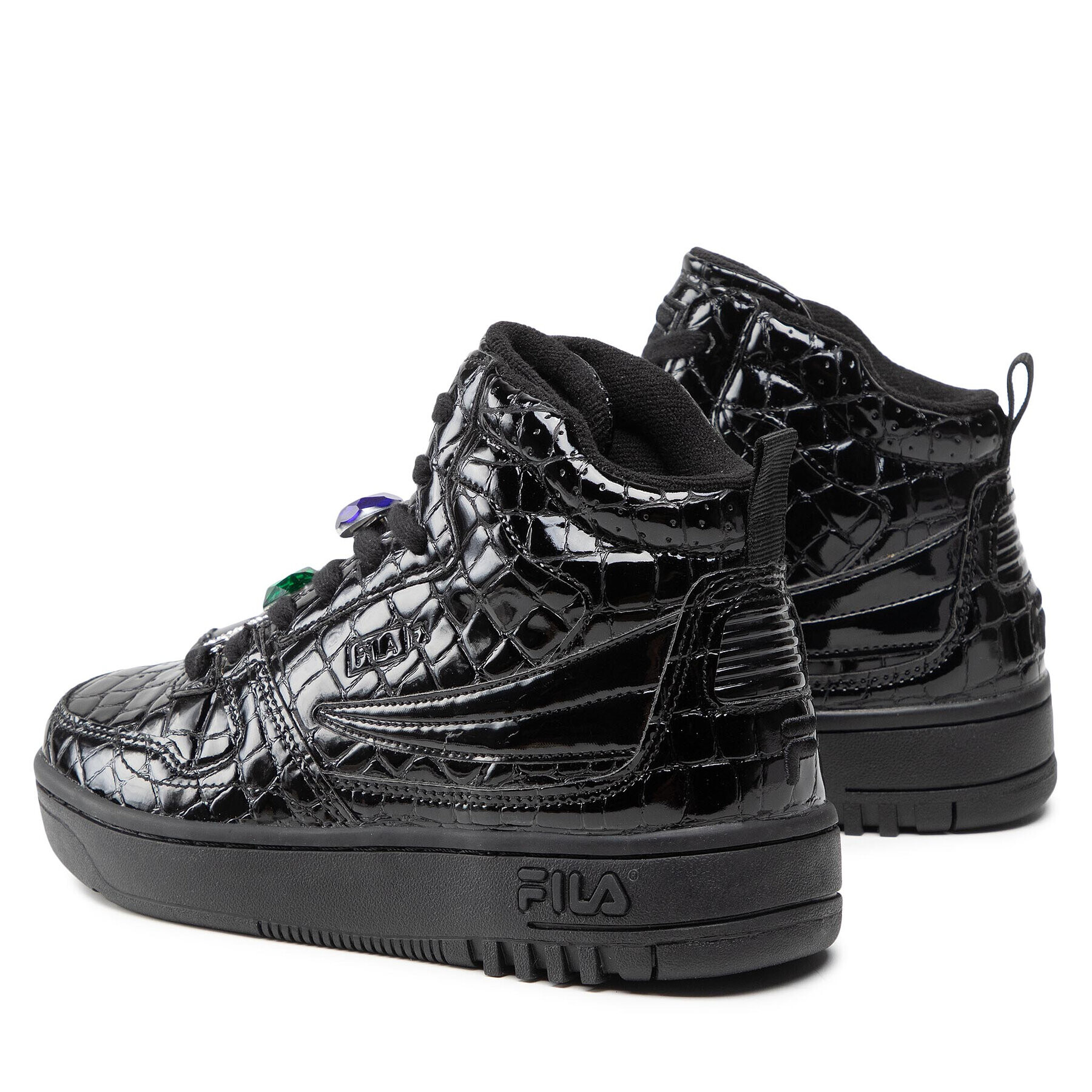 Fila Сникърси FxVentuno F Mid Wmn 1011348.12V Черен - Pepit.bg