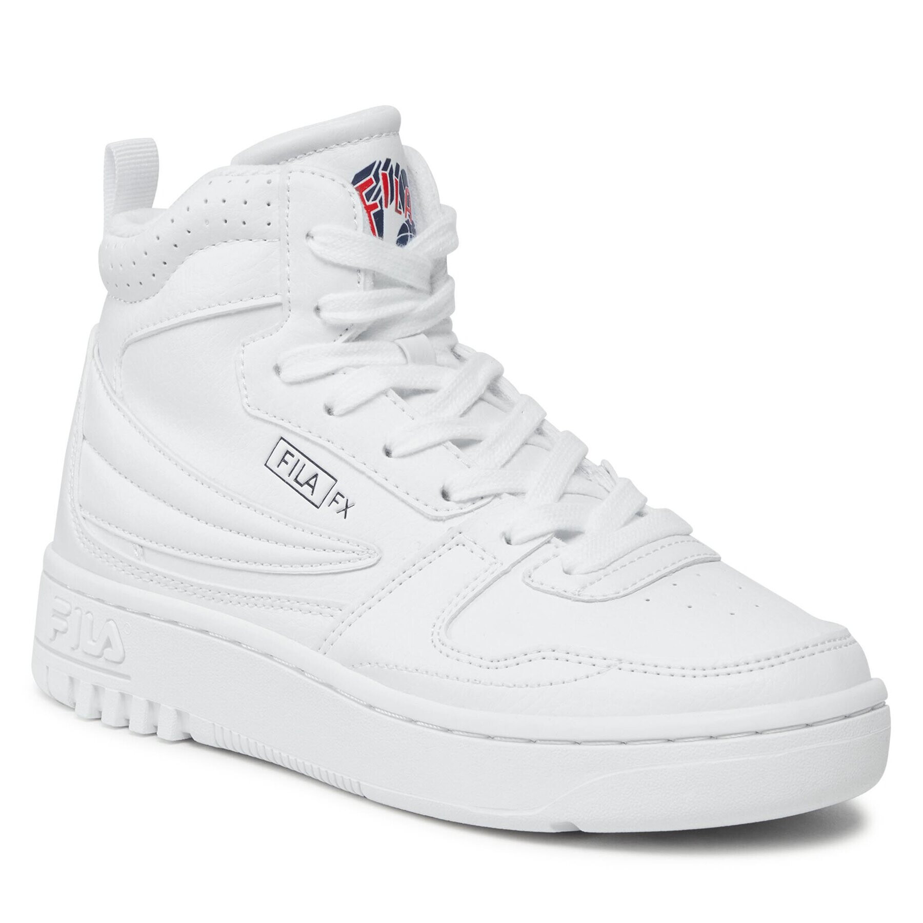 Fila Сникърси Fxventuno Mid Teens FFT0084.10004 Бял - Pepit.bg
