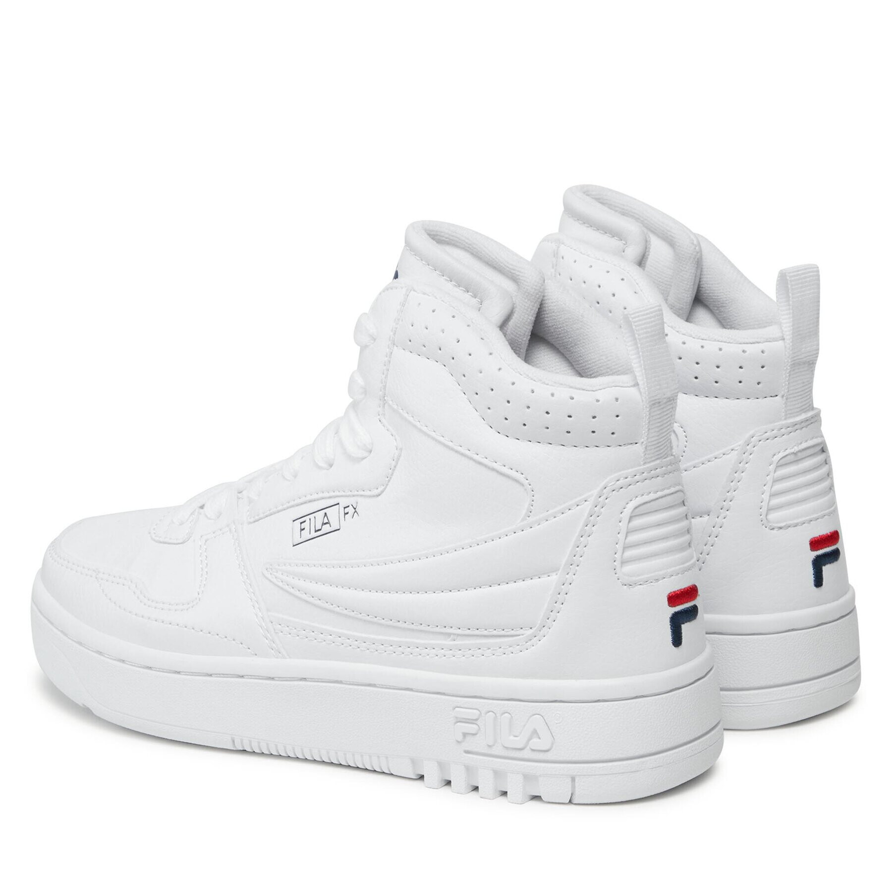 Fila Сникърси Fxventuno Mid Teens FFT0084.10004 Бял - Pepit.bg