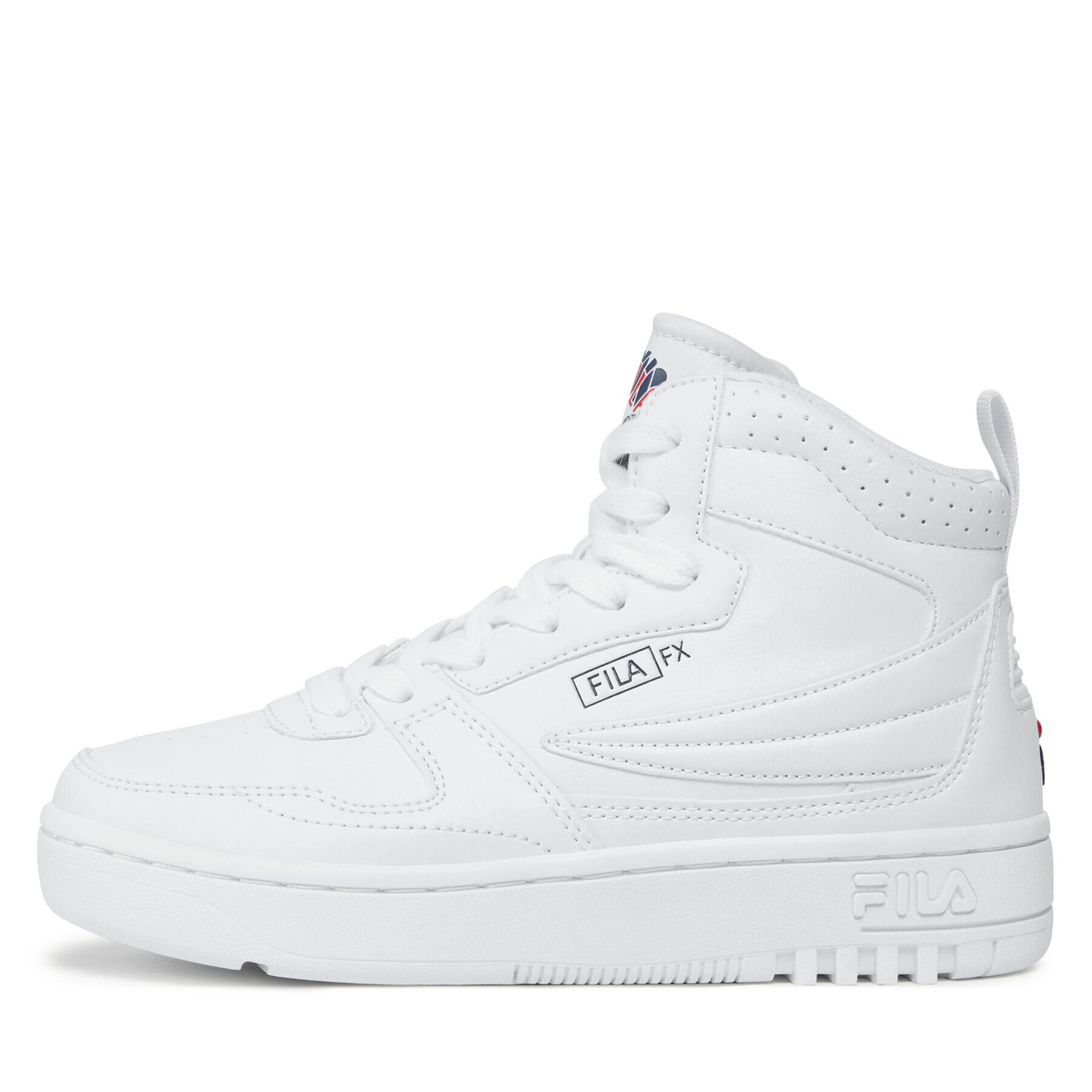 Fila Сникърси Fxventuno Mid Teens FFT0084.10004 Бял - Pepit.bg