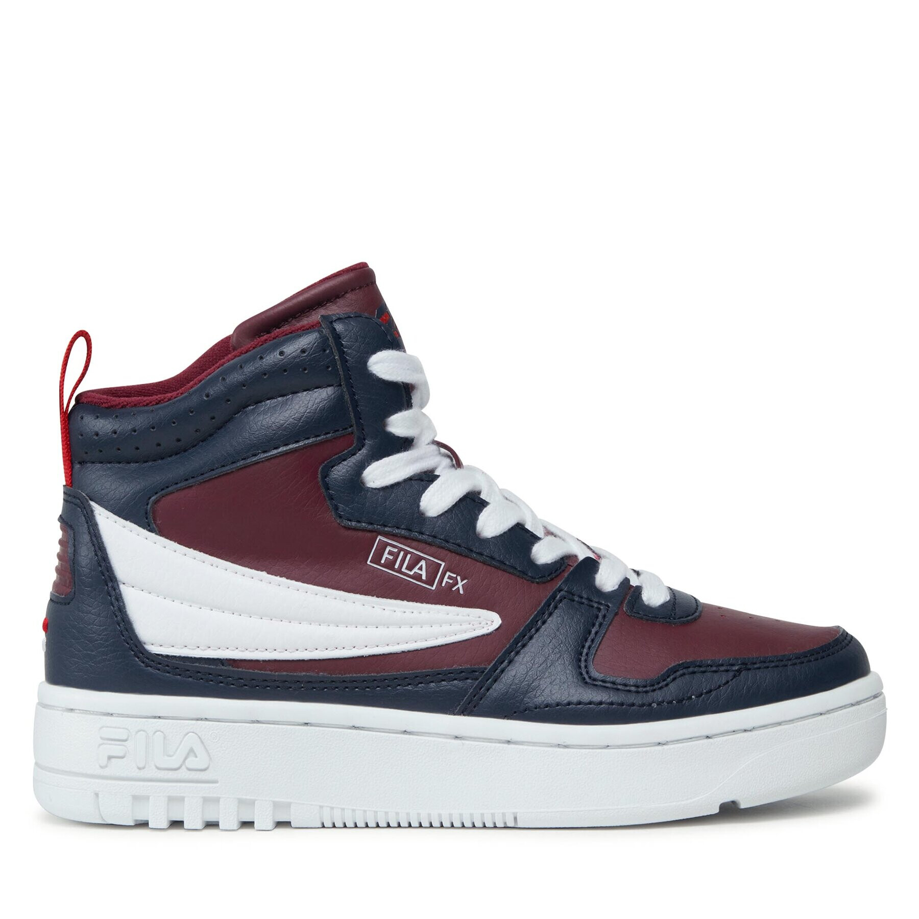 Fila Сникърси Fxventuno Mid Teens FFT0084.33064 Червен - Pepit.bg