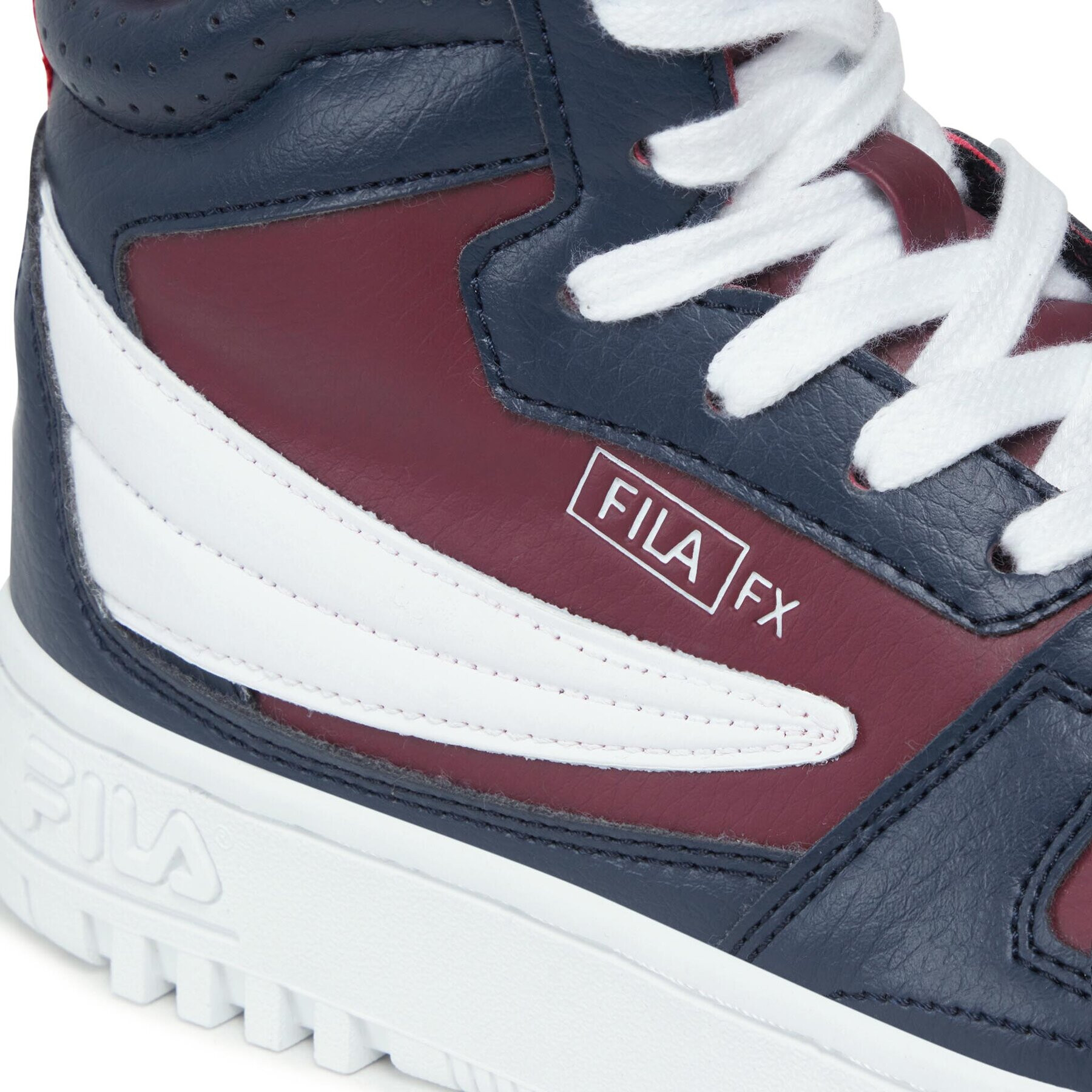 Fila Сникърси Fxventuno Mid Teens FFT0084.33064 Червен - Pepit.bg