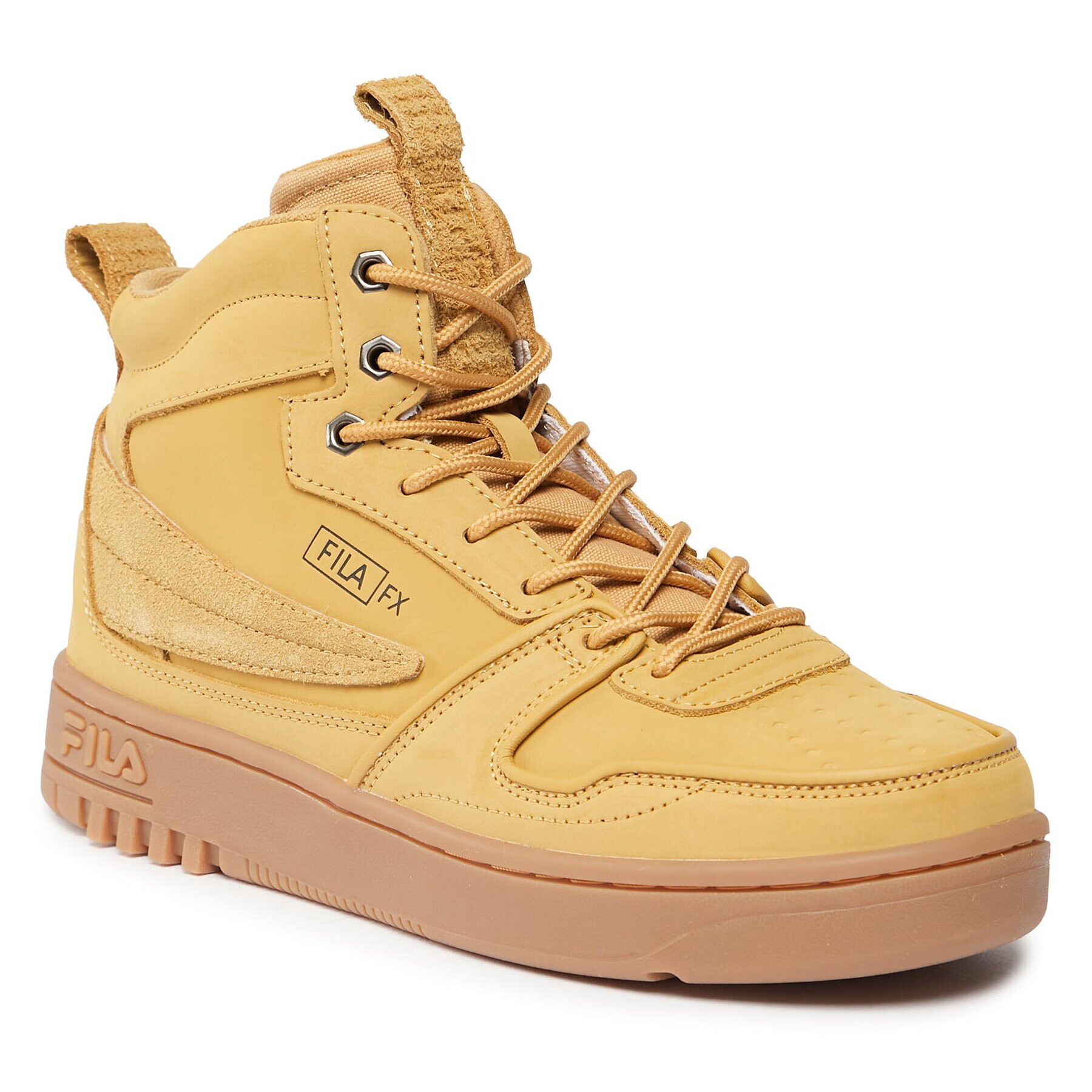 Fila Сникърси Fxventuno O Mid FFM0155.70010 Кафяв - Pepit.bg