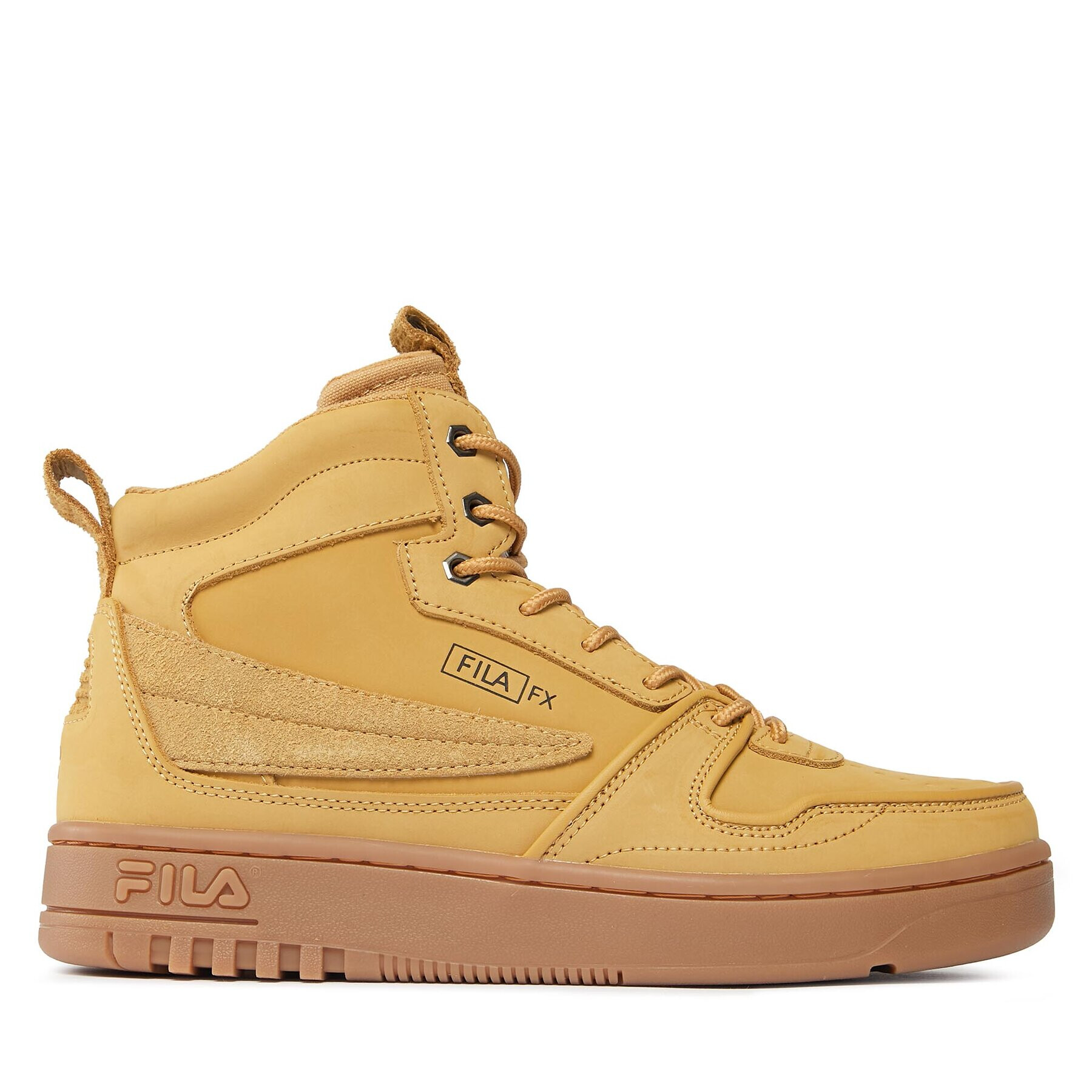 Fila Сникърси Fxventuno O Mid FFM0155.70010 Кафяв - Pepit.bg