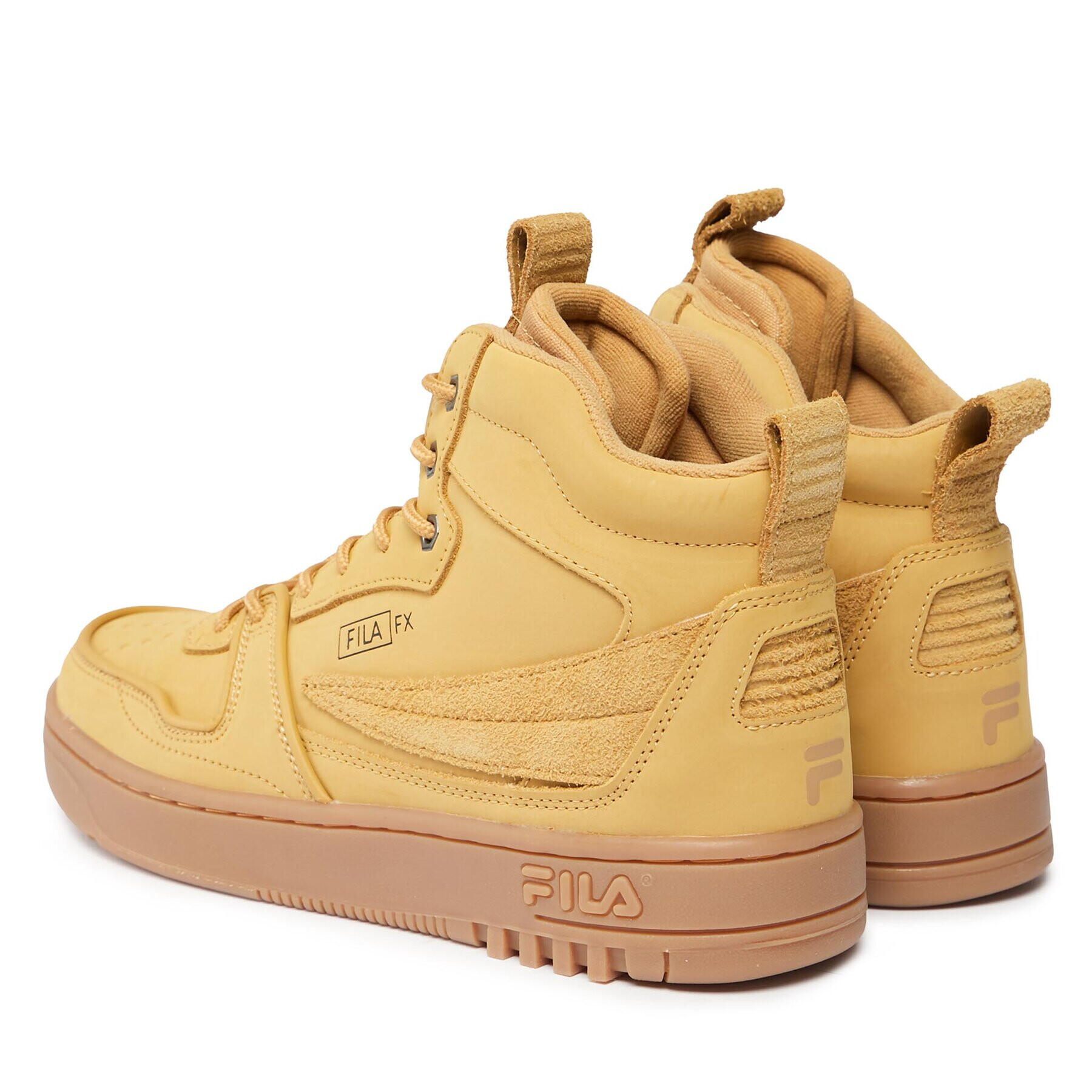 Fila Сникърси Fxventuno O Mid FFM0155.70010 Кафяв - Pepit.bg