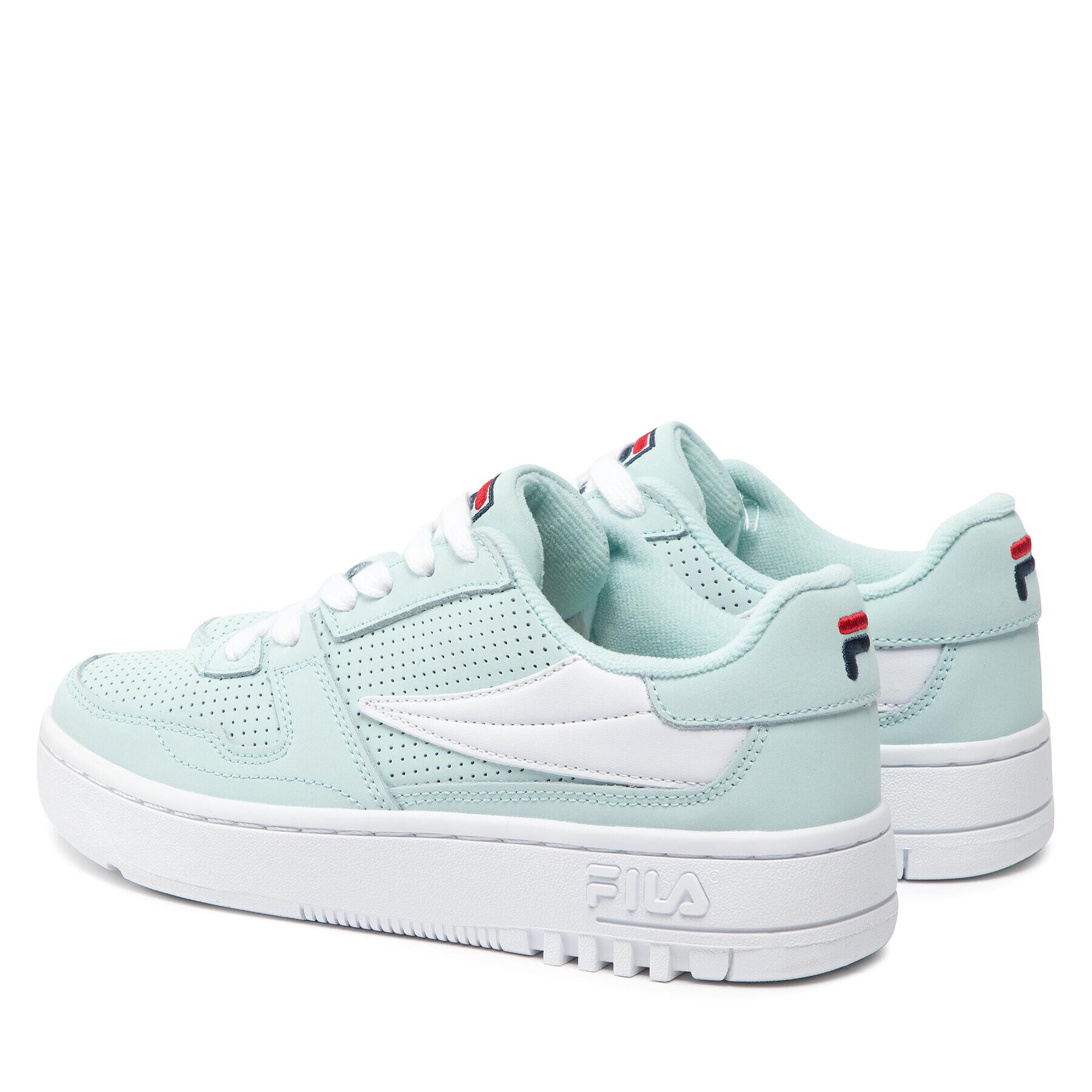 Fila Сникърси Fxventuno Perfo Low Wmn FFW0028.50008 Син - Pepit.bg