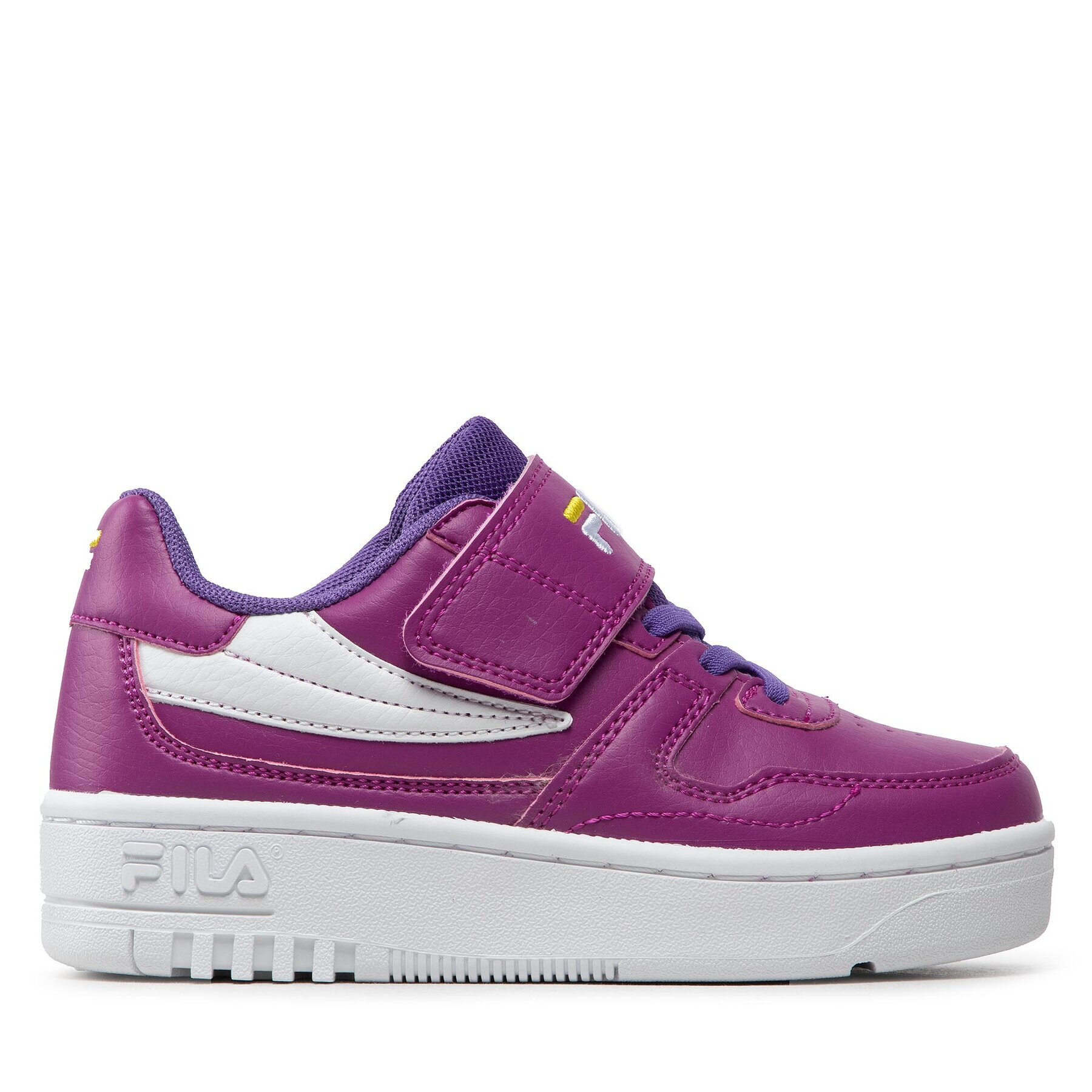 Fila Сникърси Fxventuno Velcro Kids FFK0012.43062 Виолетов - Pepit.bg