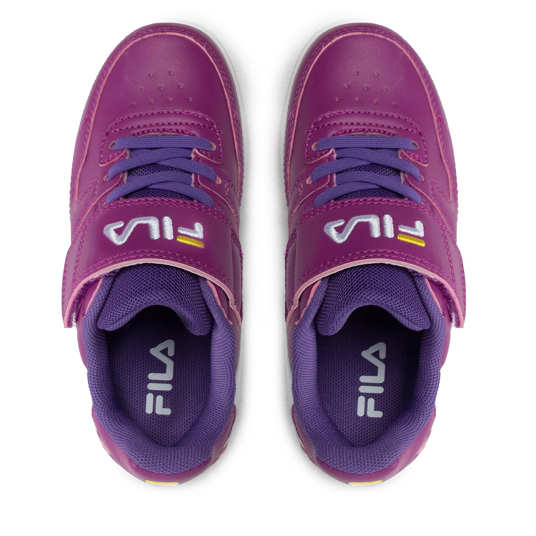 Fila Сникърси Fxventuno Velcro Kids FFK0012.43062 Виолетов - Pepit.bg