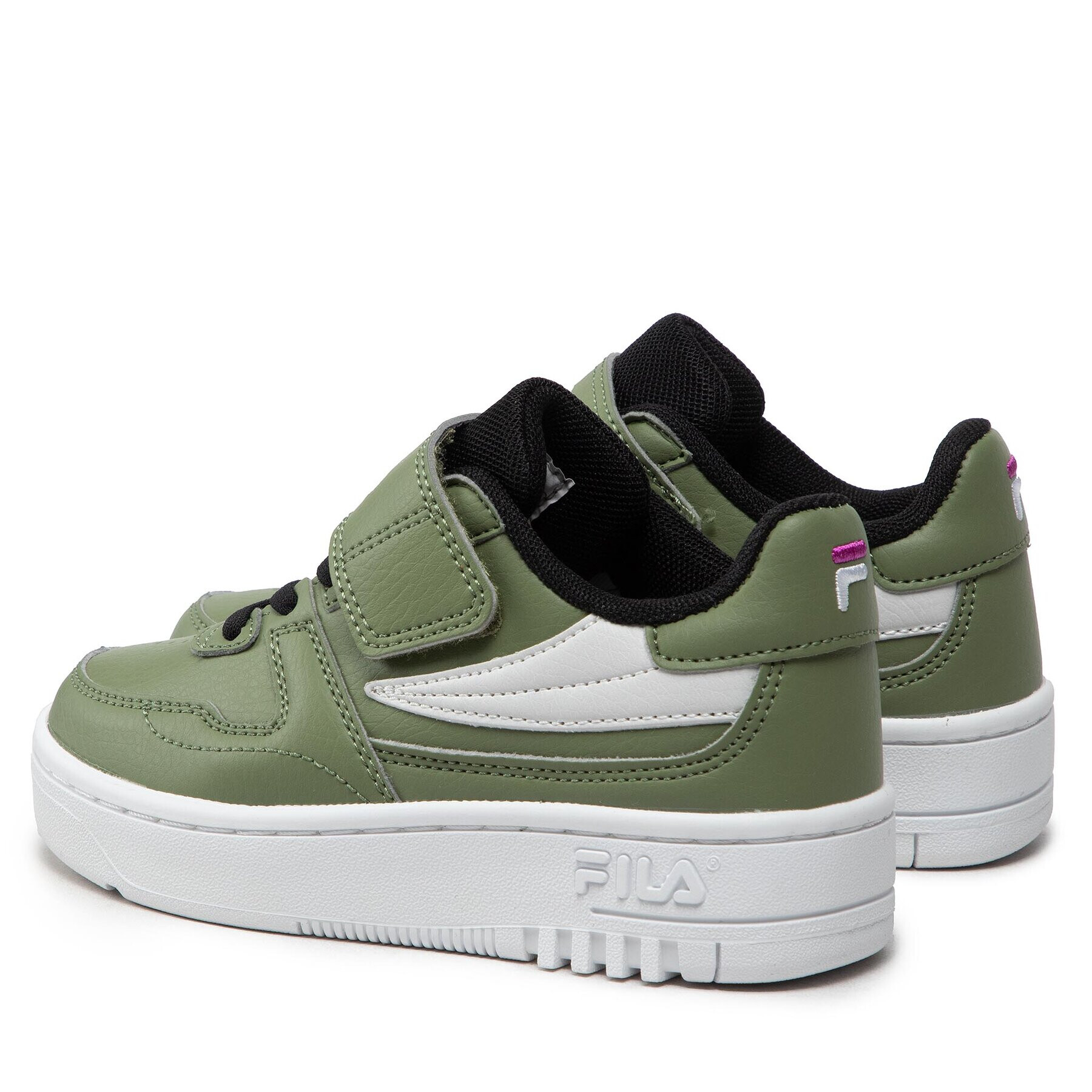 Fila Сникърси Fxventuno Velcro Kids FFK0012.63031 Зелен - Pepit.bg