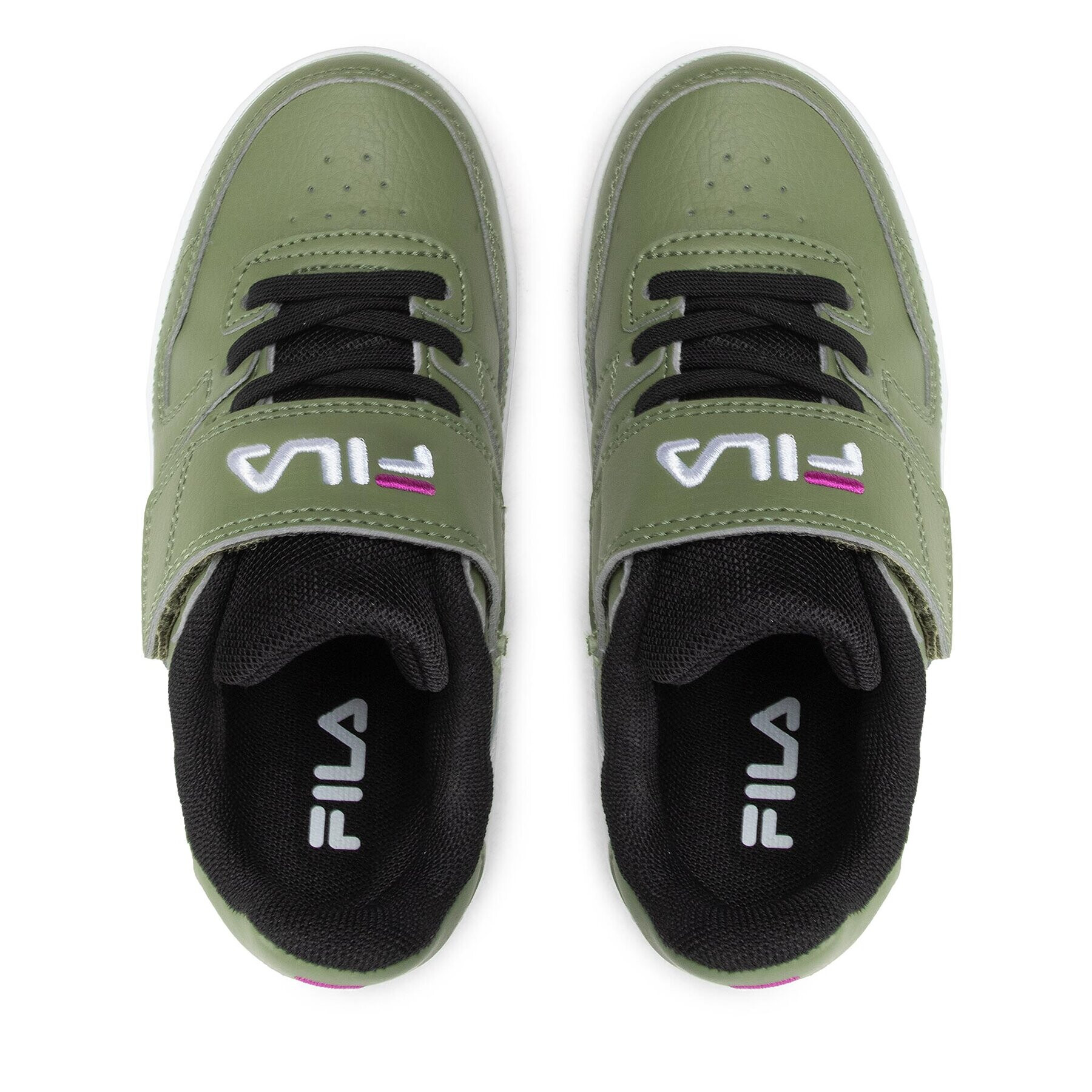 Fila Сникърси Fxventuno Velcro Kids FFK0012.63031 Зелен - Pepit.bg