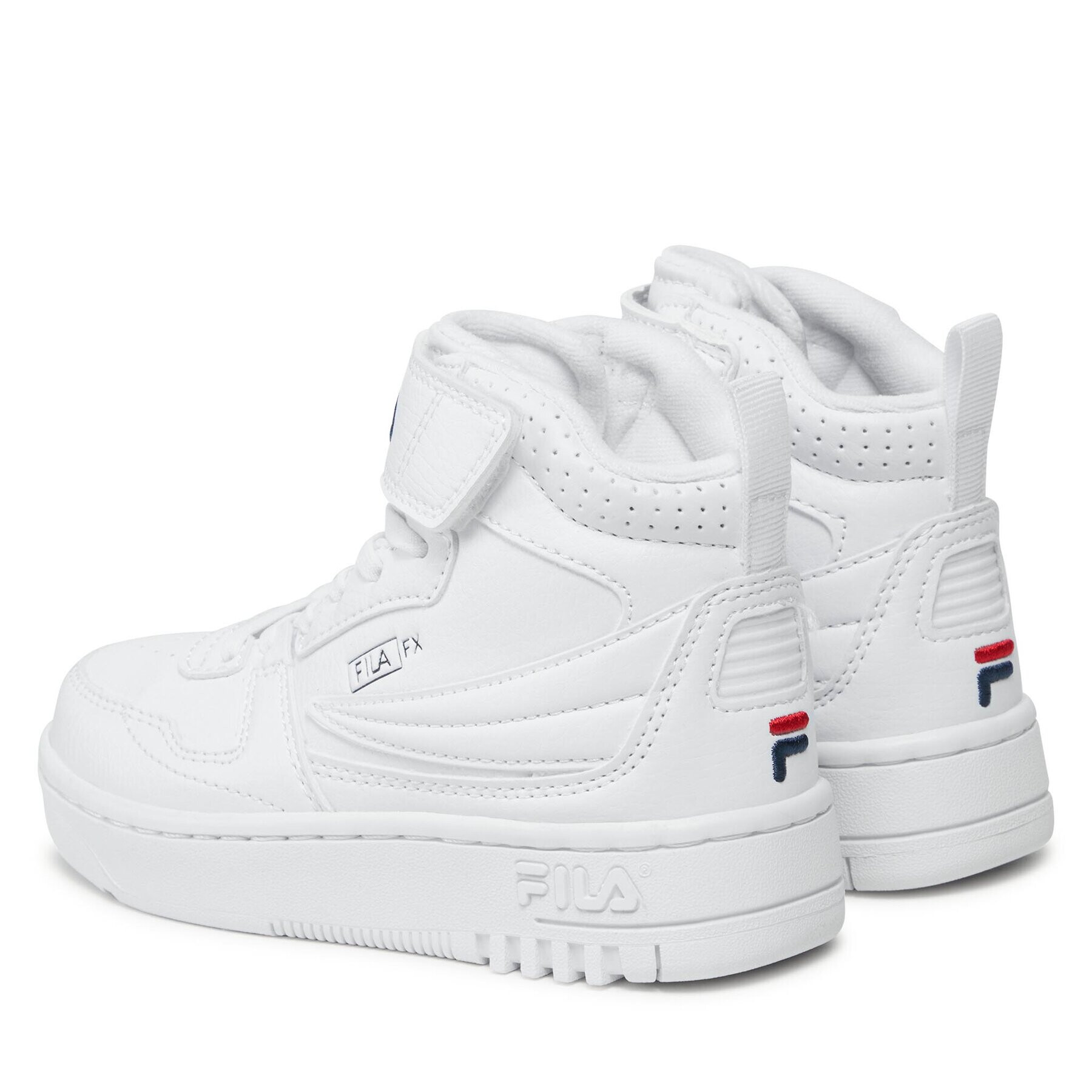 Fila Сникърси Fxventuno Velcro Kids FFK0158.10004 Бял - Pepit.bg