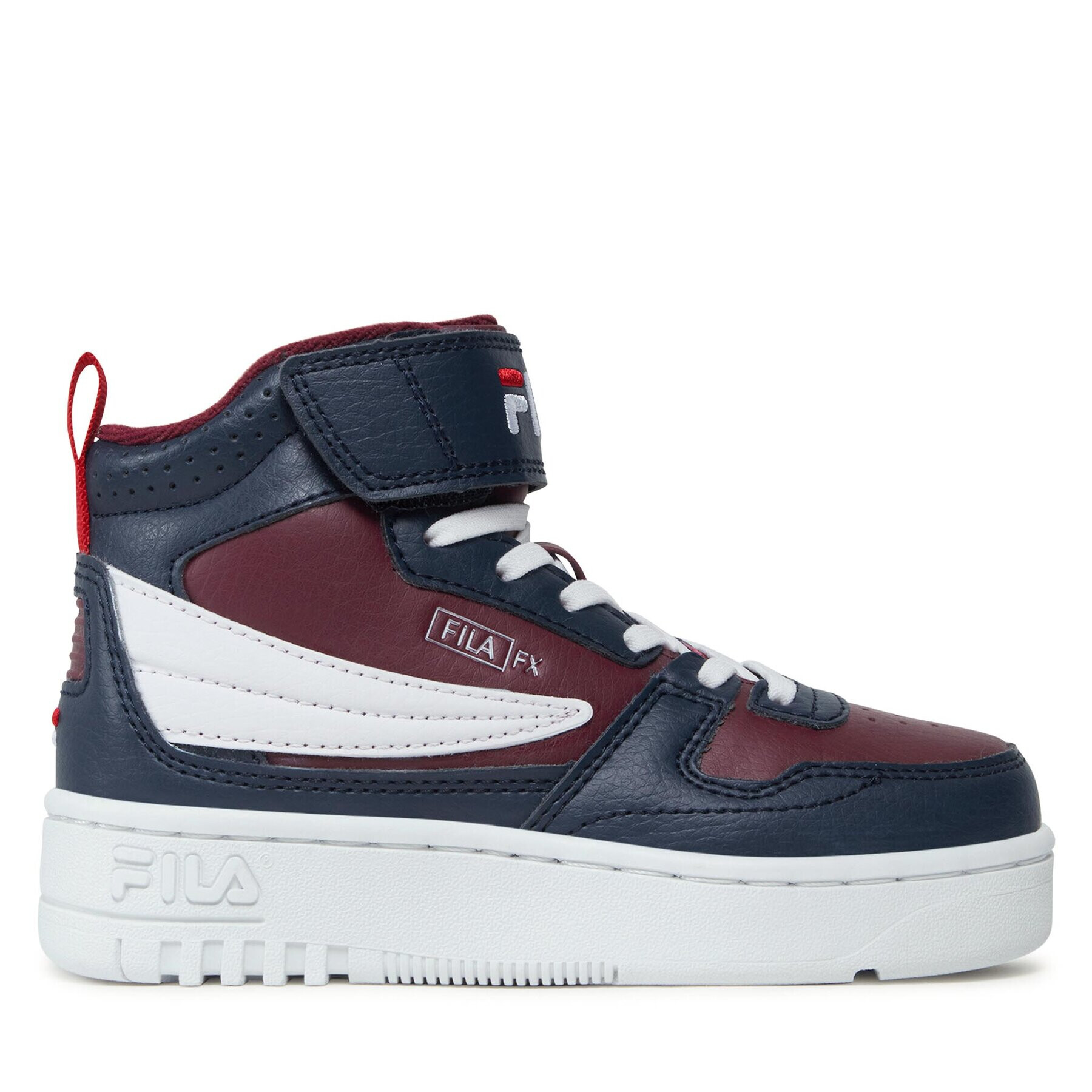 Fila Сникърси Fxventuno Velcro Kids FFK0158.33064 Бордо - Pepit.bg