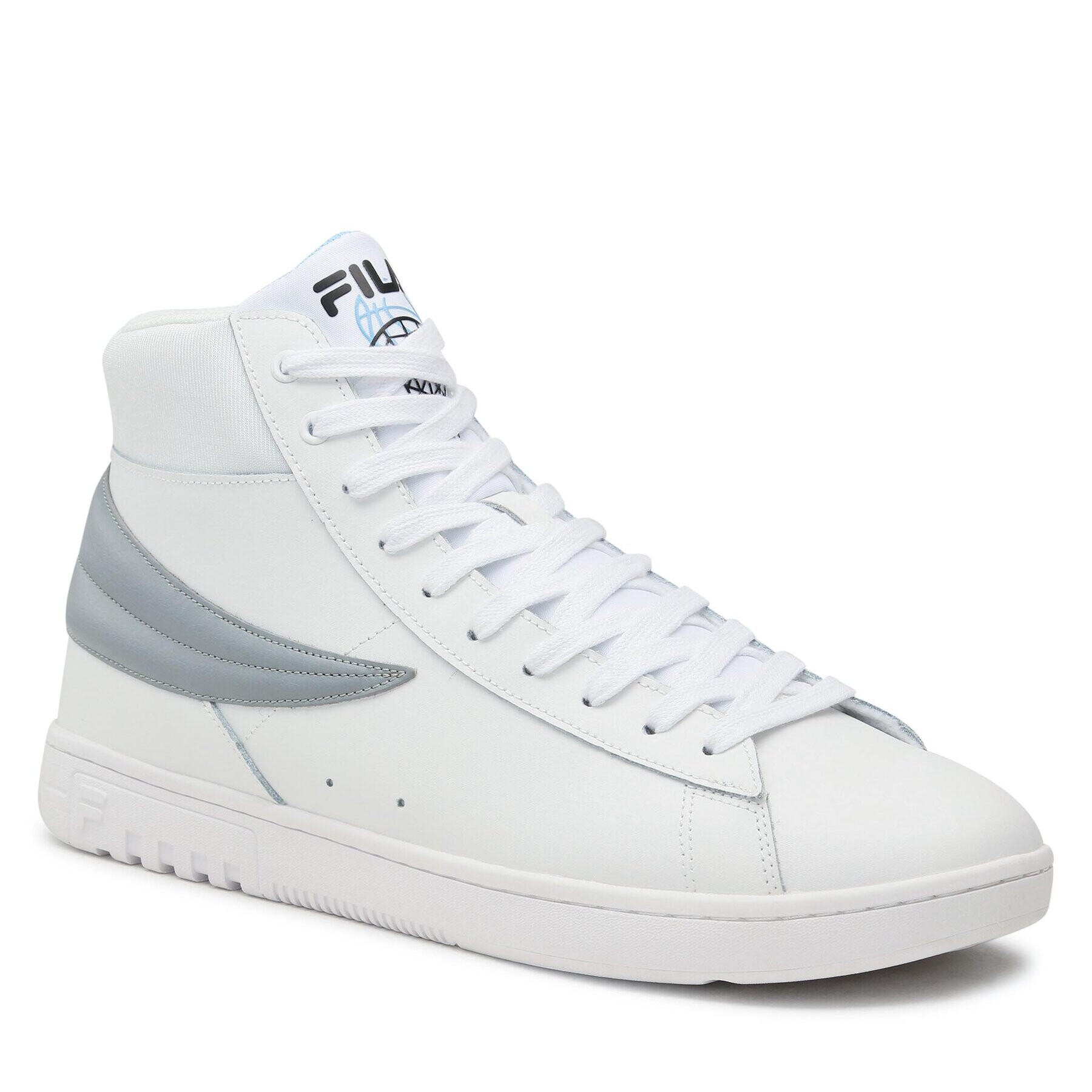 Fila Сникърси Highflyer L Mid FFM0159.13205 Бял - Pepit.bg