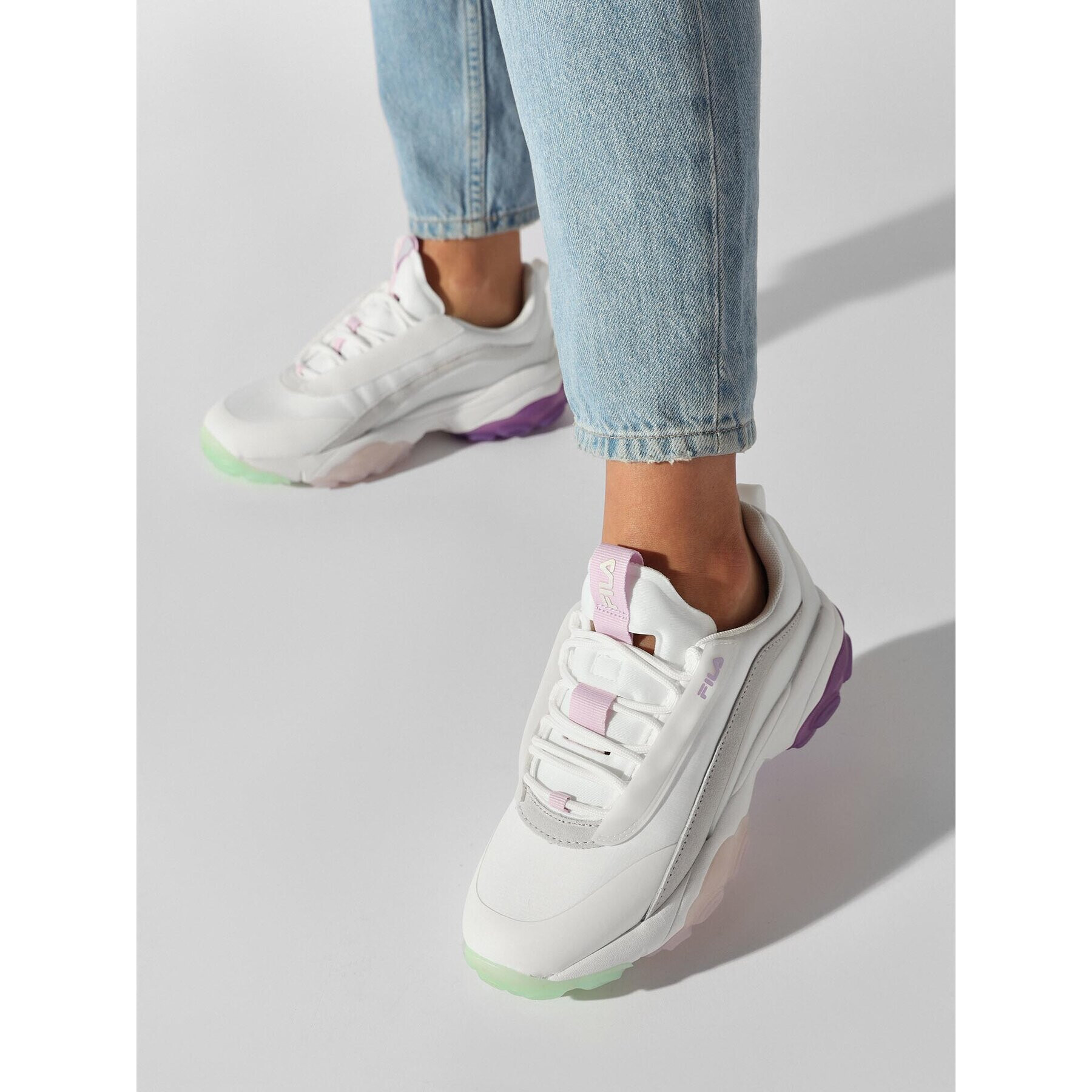 Fila Сникърси Loligo Cb Wmn FFW0295.13199 Бял - Pepit.bg