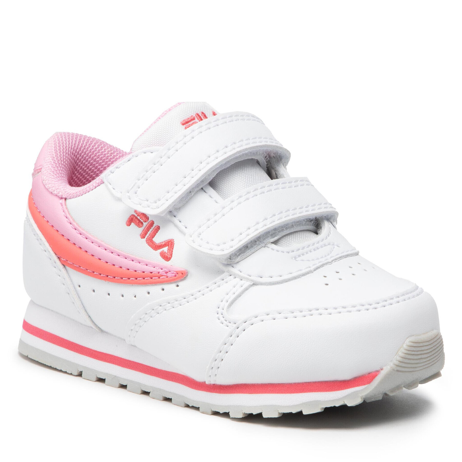 Fila Сникърси Orbit Velcro Infants 1011080.13043 Бял - Pepit.bg
