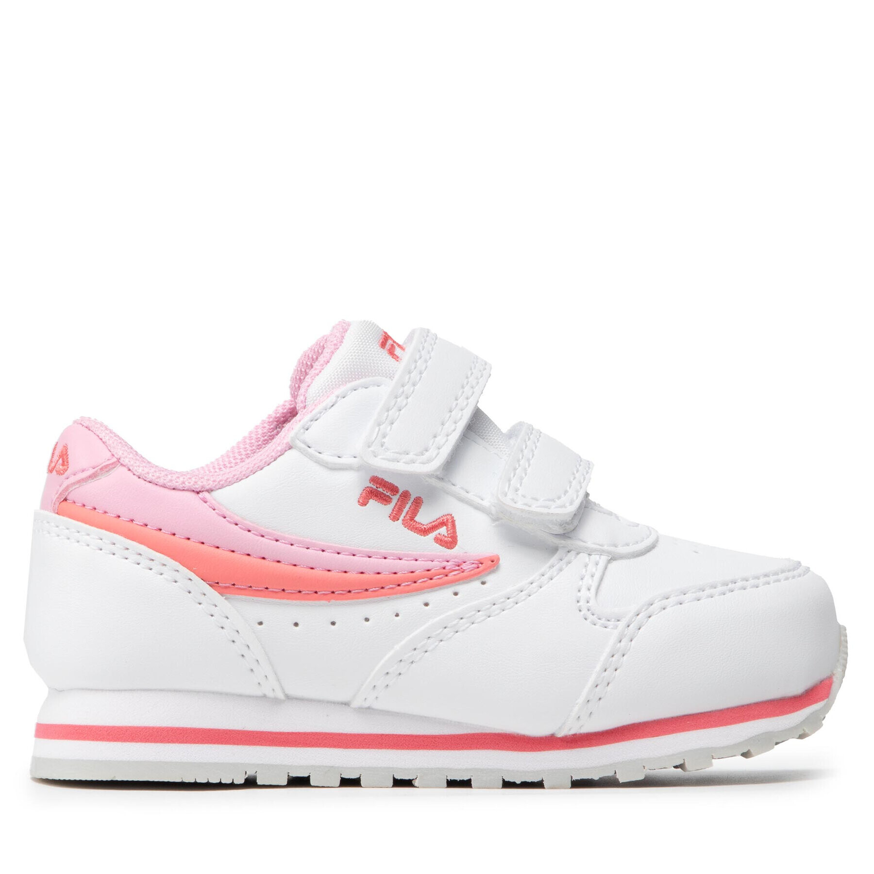 Fila Сникърси Orbit Velcro Infants 1011080.13043 Бял - Pepit.bg