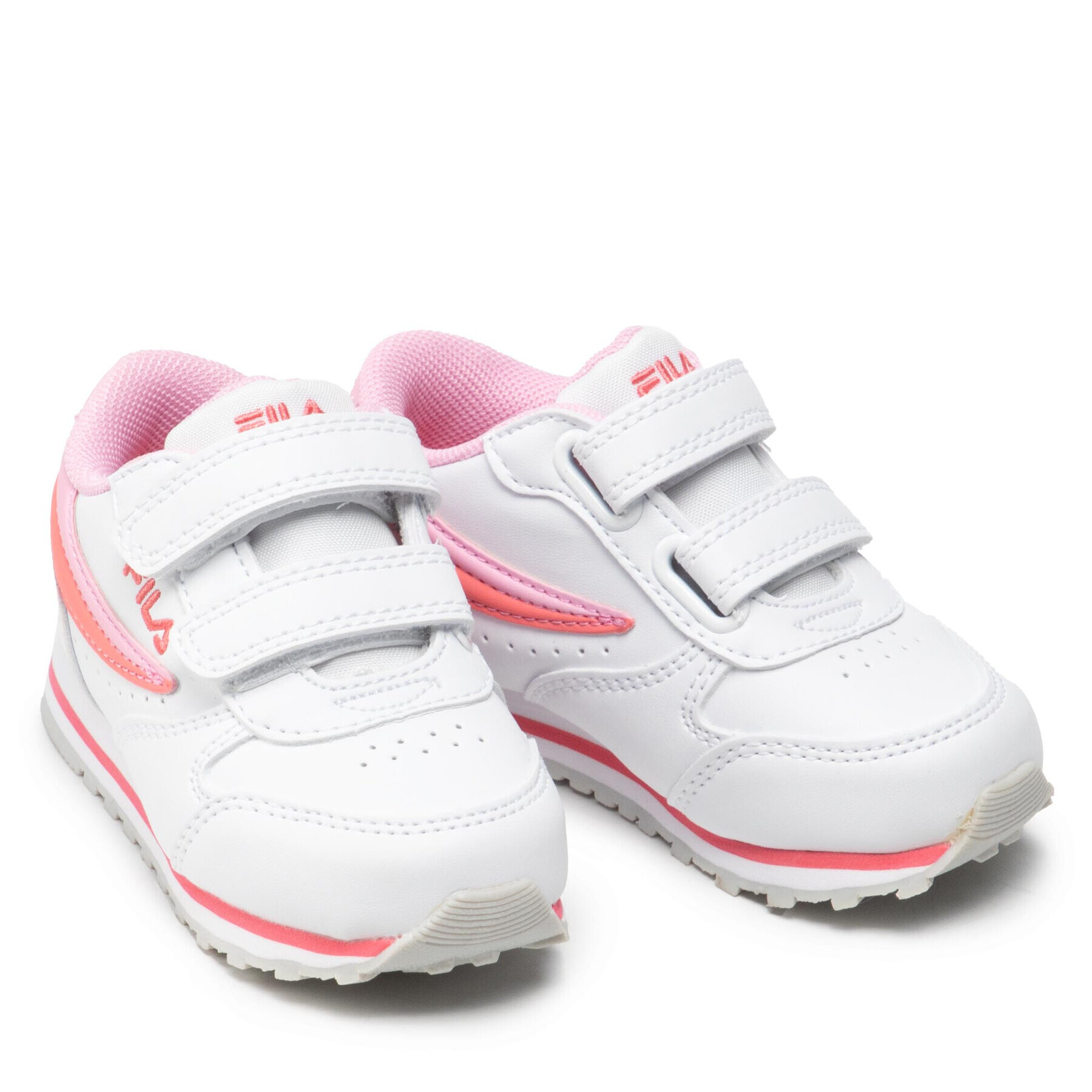 Fila Сникърси Orbit Velcro Infants 1011080.13043 Бял - Pepit.bg