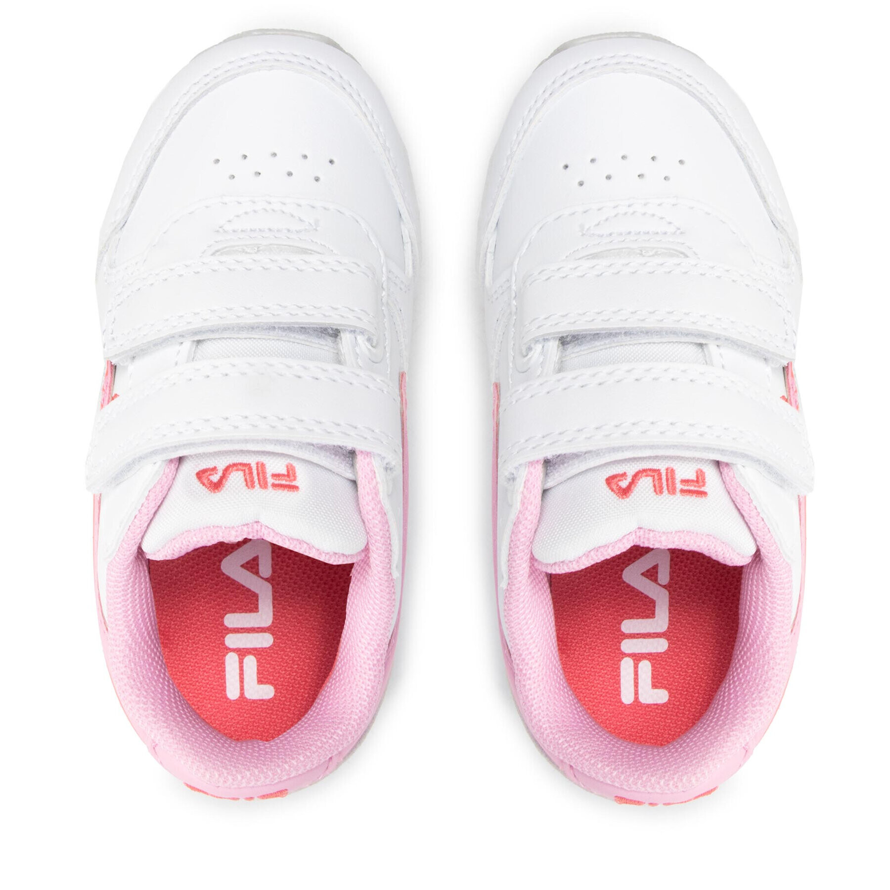 Fila Сникърси Orbit Velcro Infants 1011080.13043 Бял - Pepit.bg