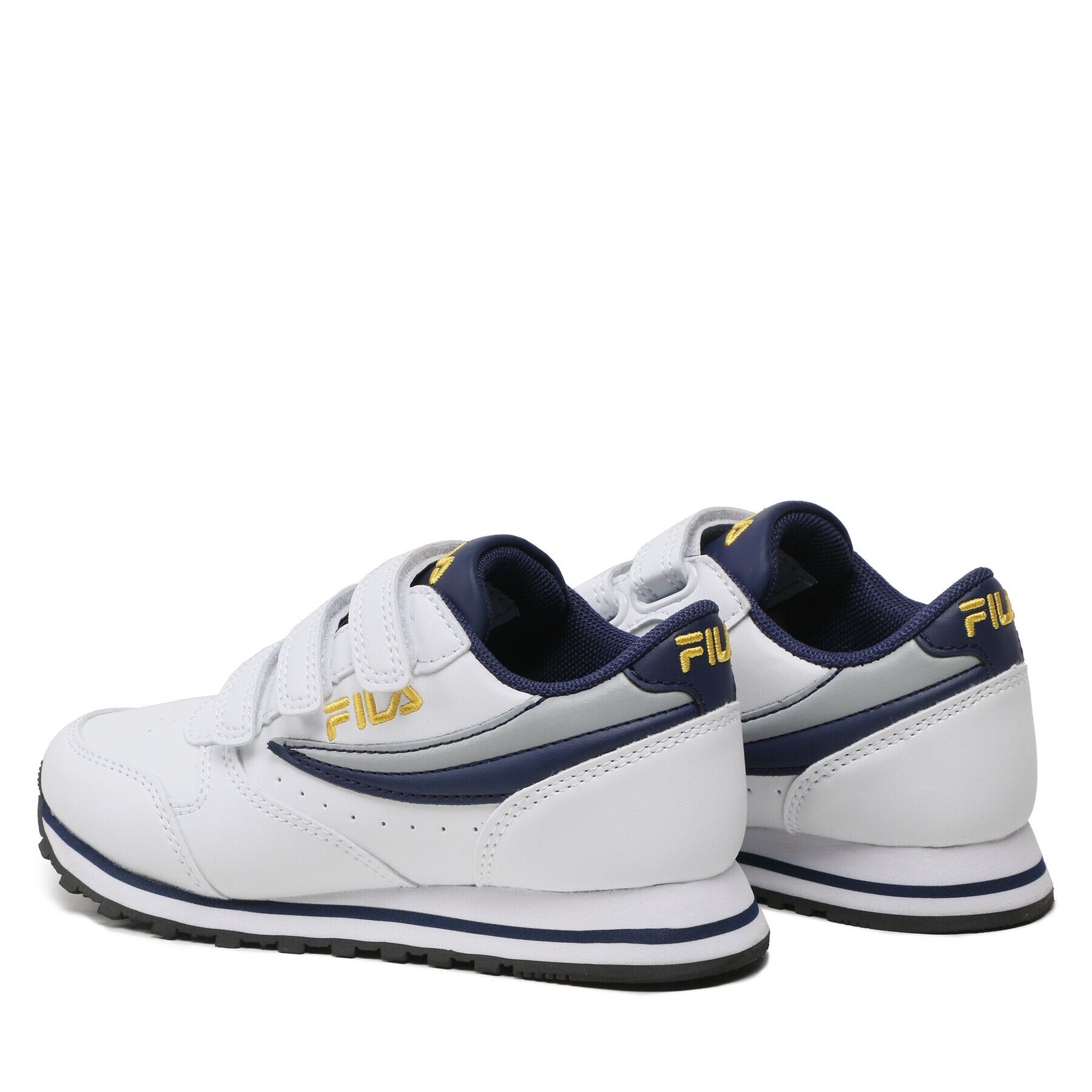 Fila Сникърси Orbit Velcro Kids 1010785.13044 Бял - Pepit.bg