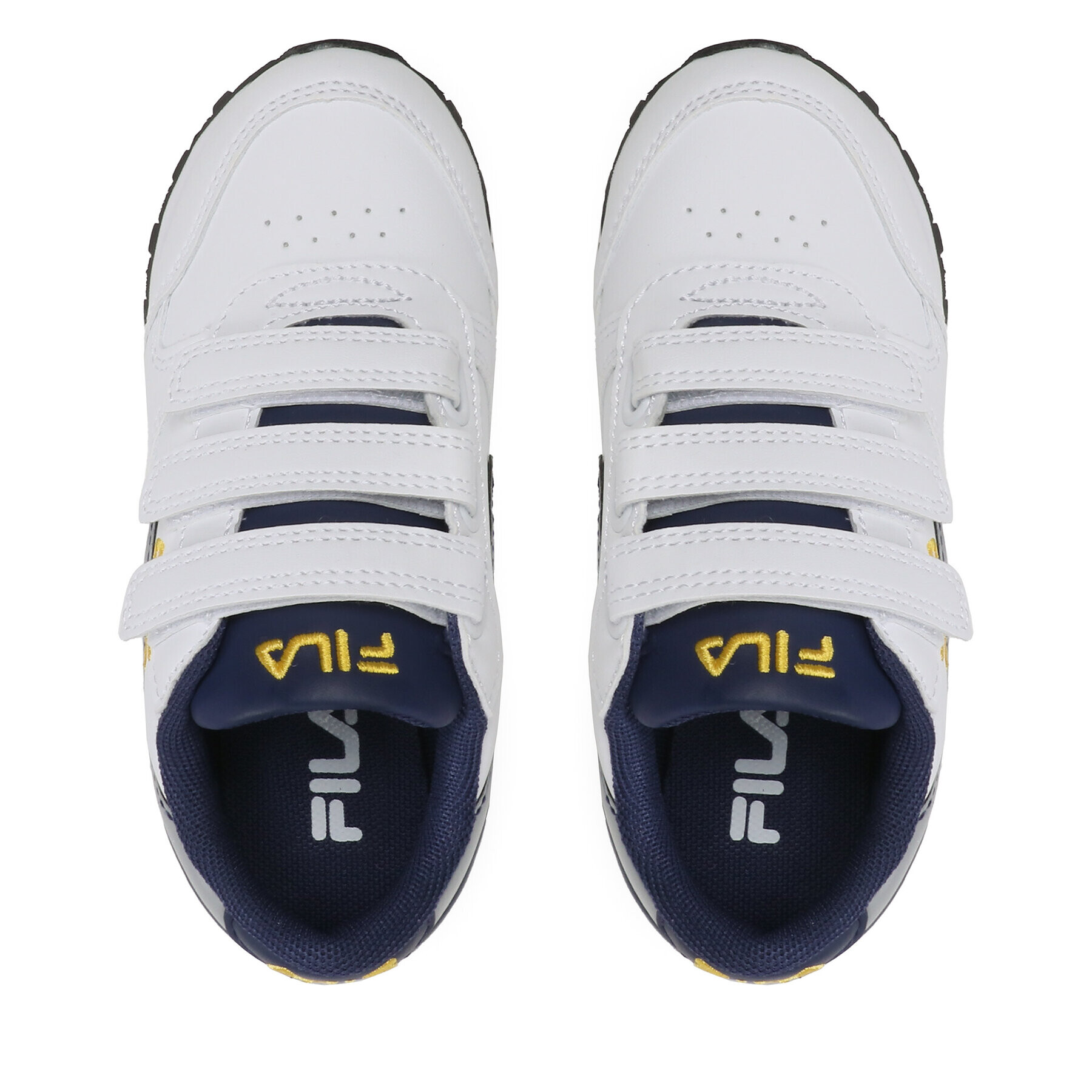 Fila Сникърси Orbit Velcro Kids 1010785.13044 Бял - Pepit.bg