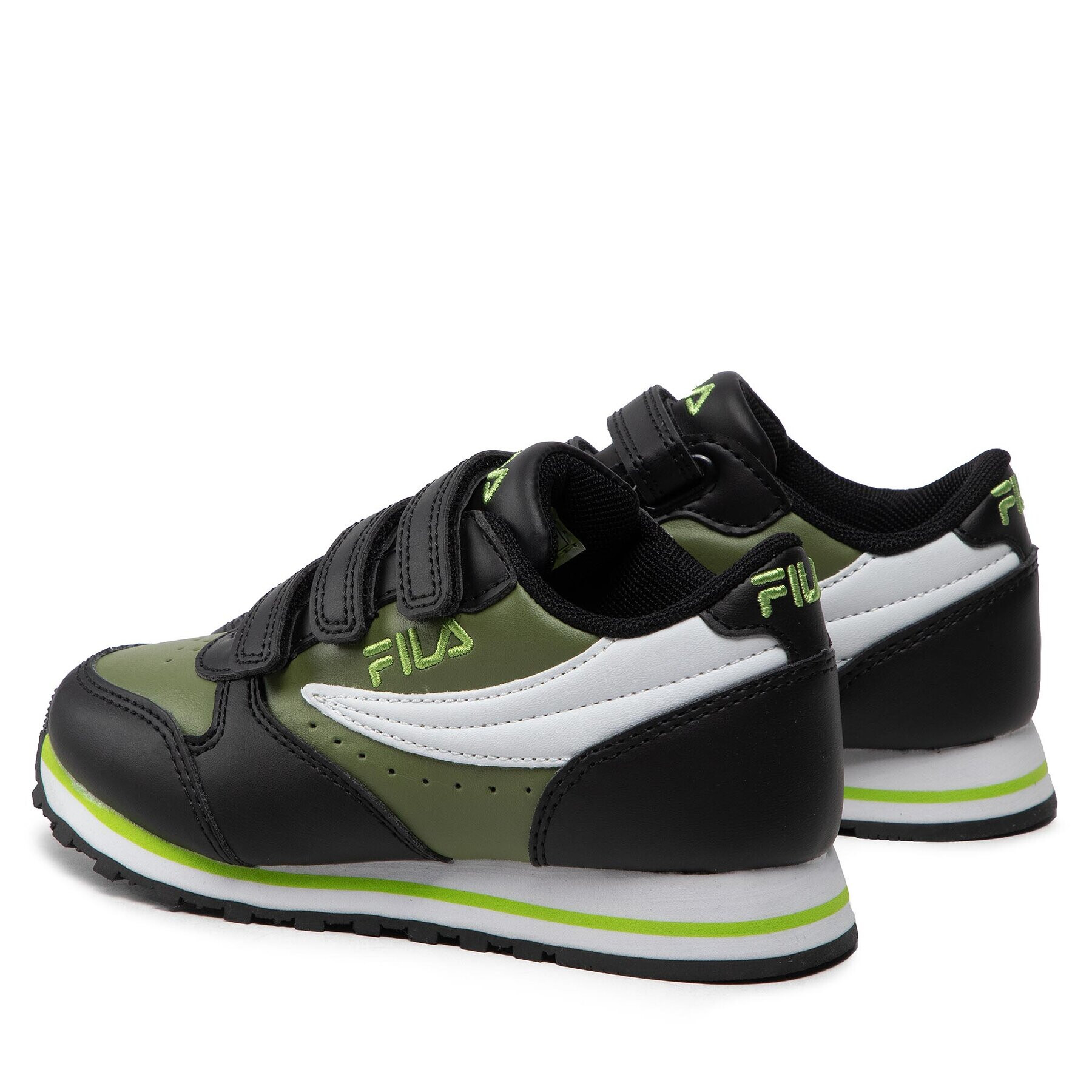 Fila Сникърси Orbit Velcro Low Kids 1010785.63031 Зелен - Pepit.bg