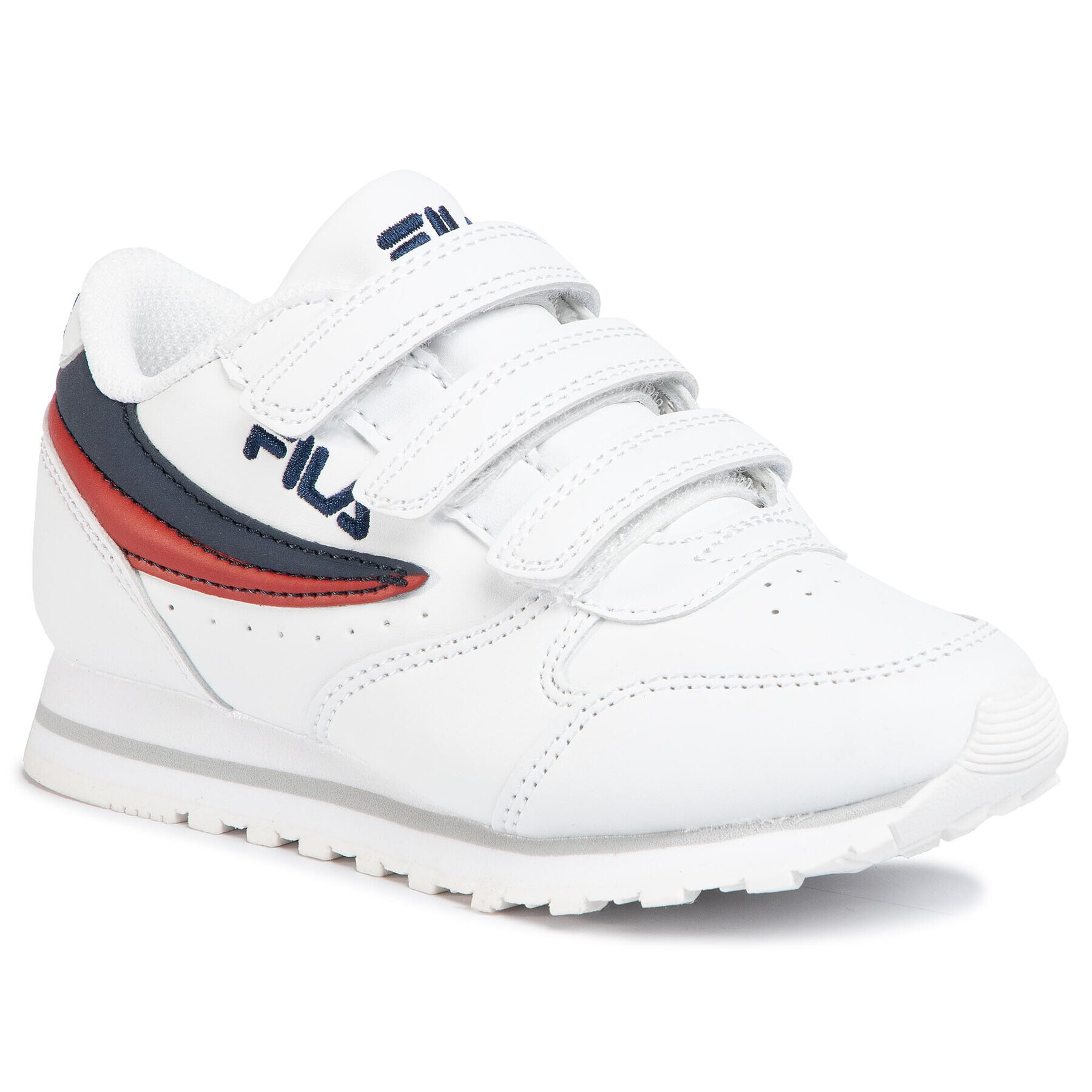 Fila Сникърси Orbit Velcro Low Kids 1010785.98F Бял - Pepit.bg