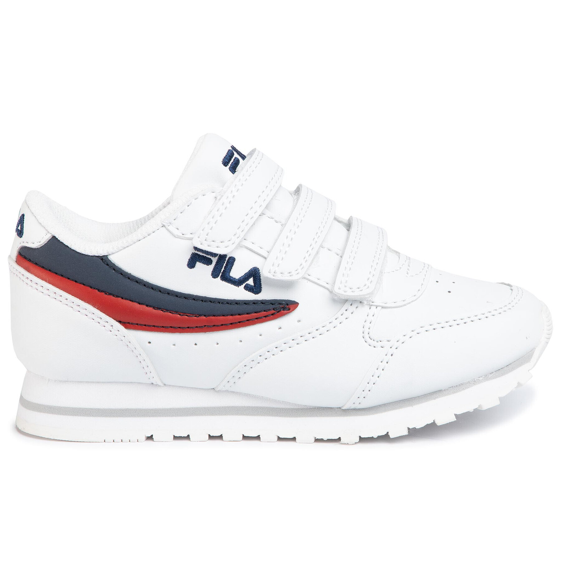 Fila Сникърси Orbit Velcro Low Kids 1010785.98F Бял - Pepit.bg