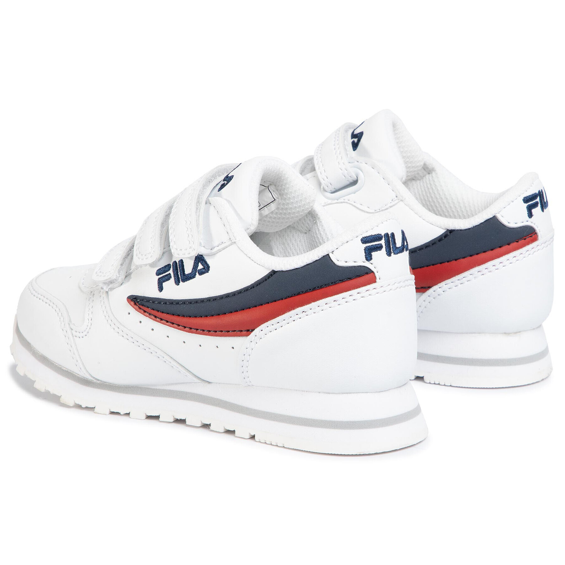 Fila Сникърси Orbit Velcro Low Kids 1010785.98F Бял - Pepit.bg