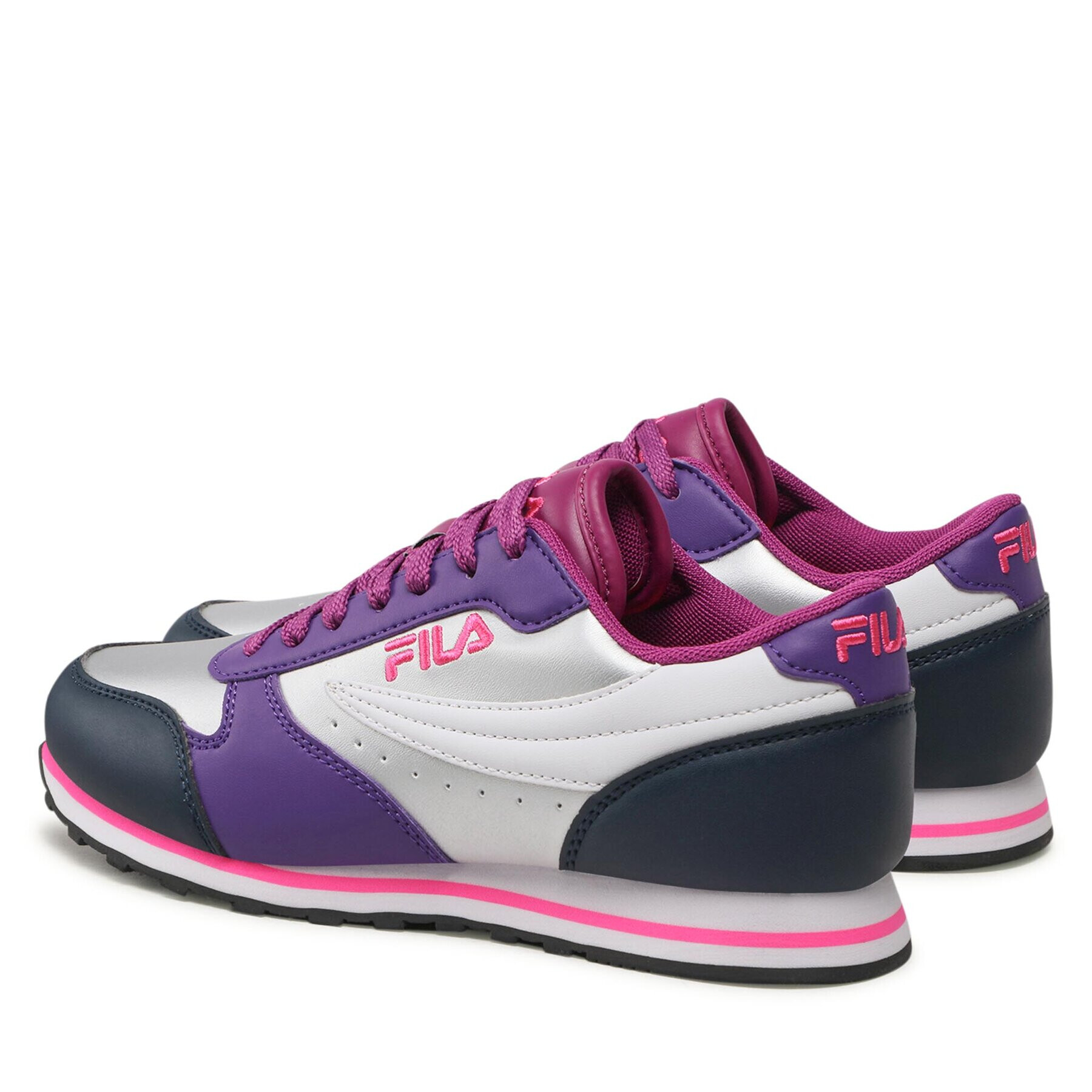 Fila Сникърси Ornit Low Teens FFT0014.83154 Сребрист - Pepit.bg