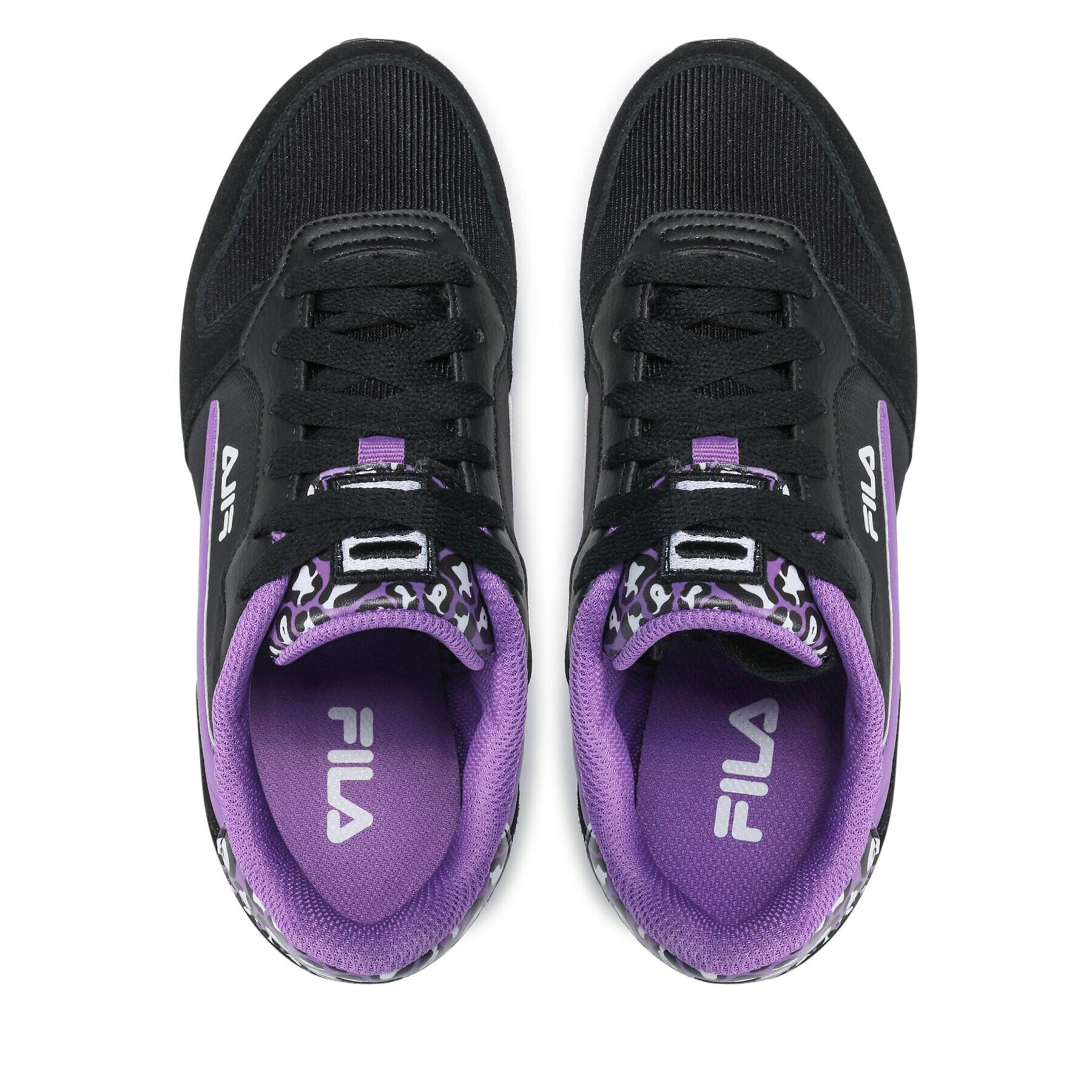 Fila Сникърси Retroque Jr 1011420.19G S Черен - Pepit.bg