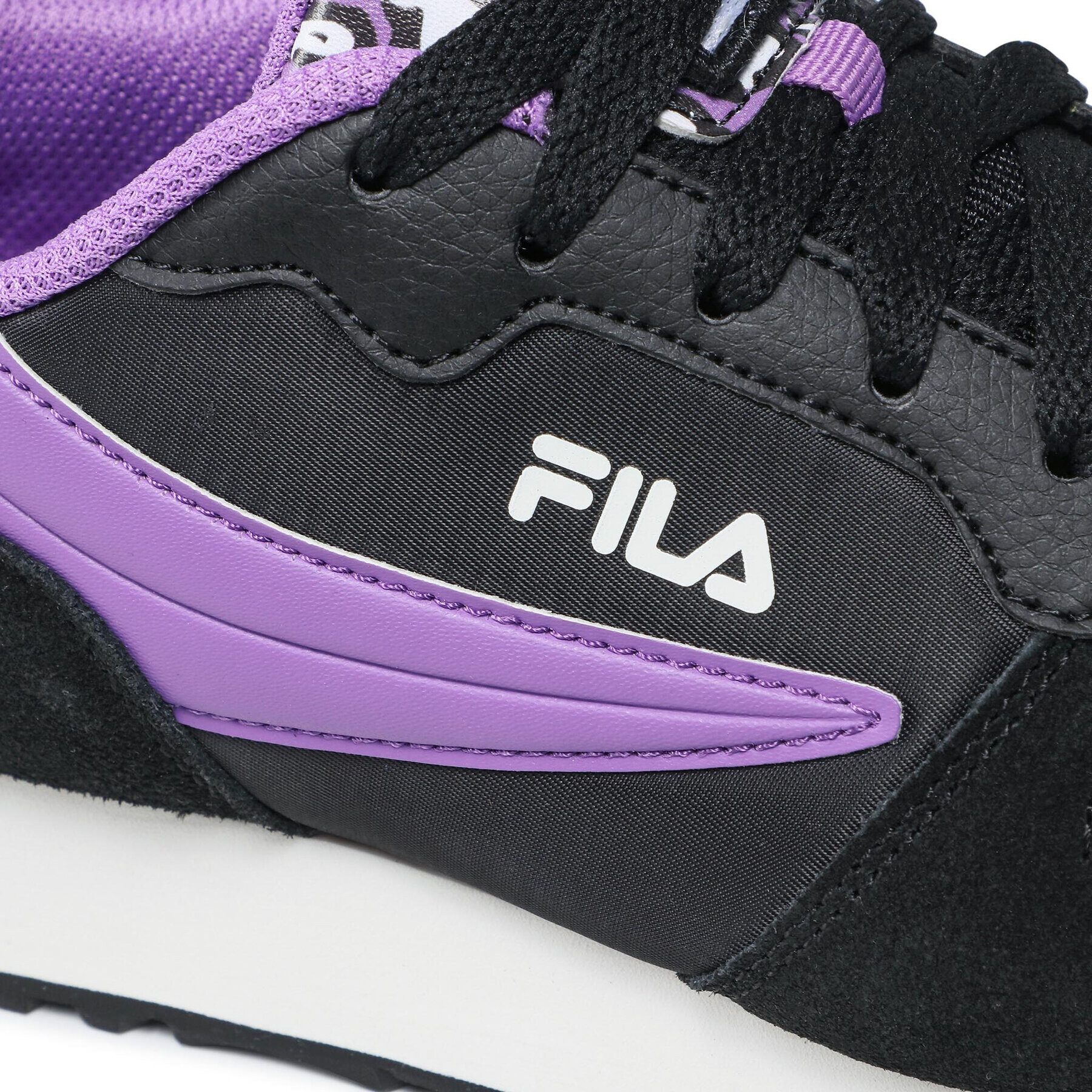Fila Сникърси Retroque Jr 1011420.19G S Черен - Pepit.bg