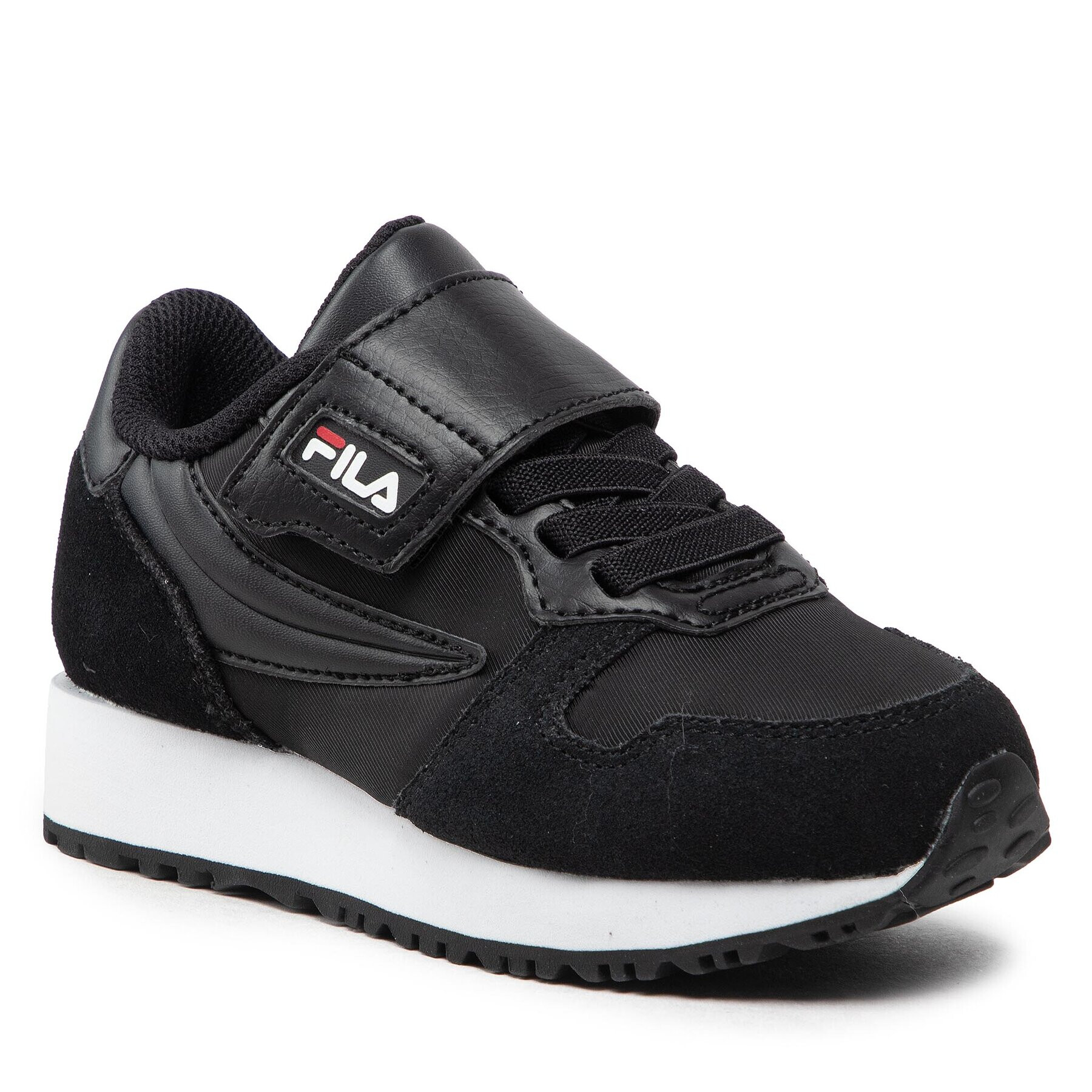 Fila Сникърси Retroque Velcro Kids FFK0036.80010 Черен - Pepit.bg
