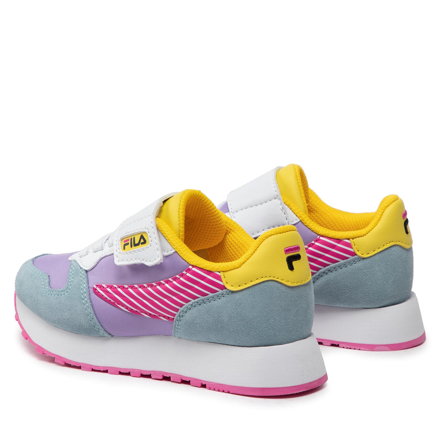 Fila Сникърси Retroque Velcro Kids FFK0036 Цветен - Pepit.bg