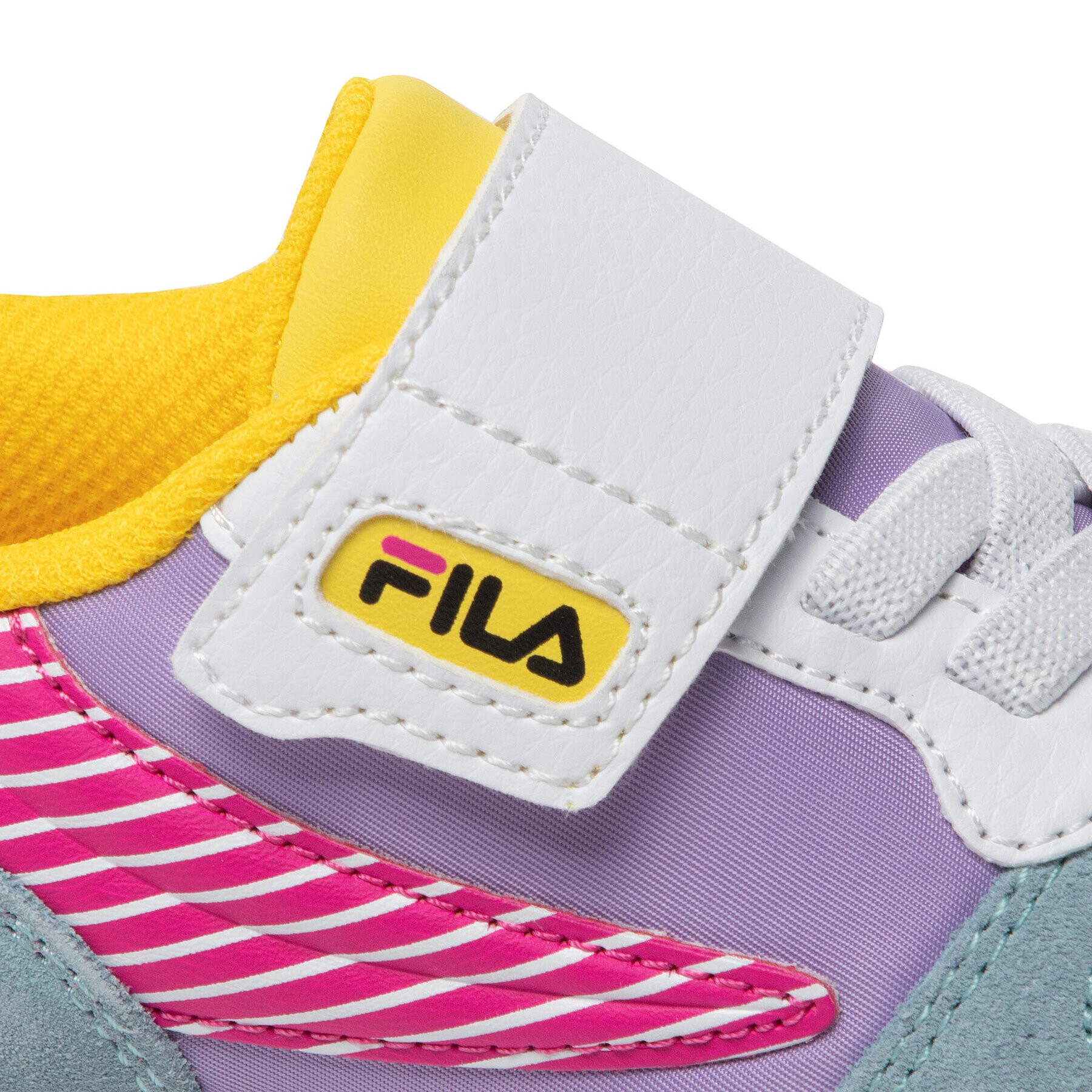 Fila Сникърси Retroque Velcro Kids FFK0036 Цветен - Pepit.bg