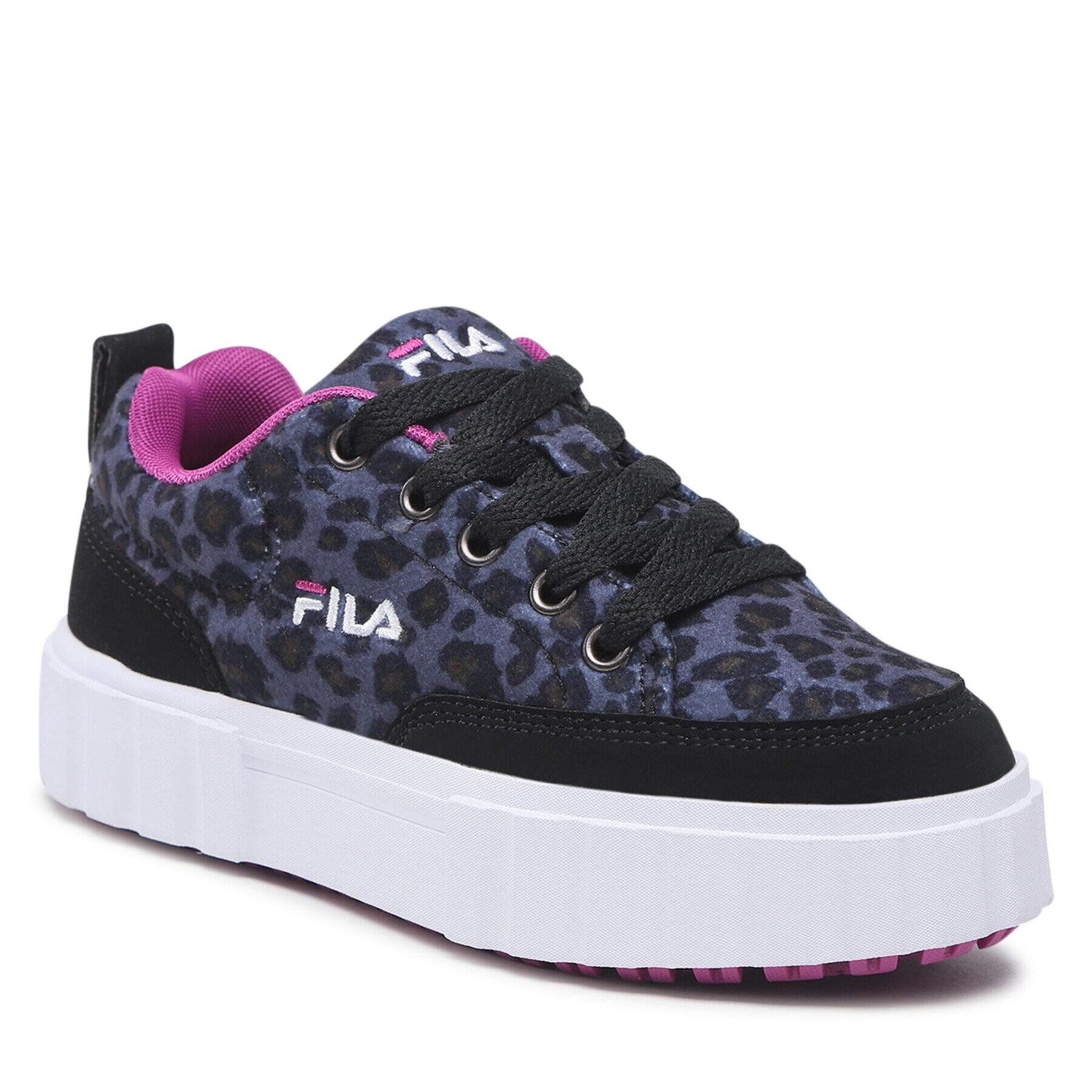 Fila Сникърси Sandblast A Low Kids FFK0082.83152 Черен - Pepit.bg