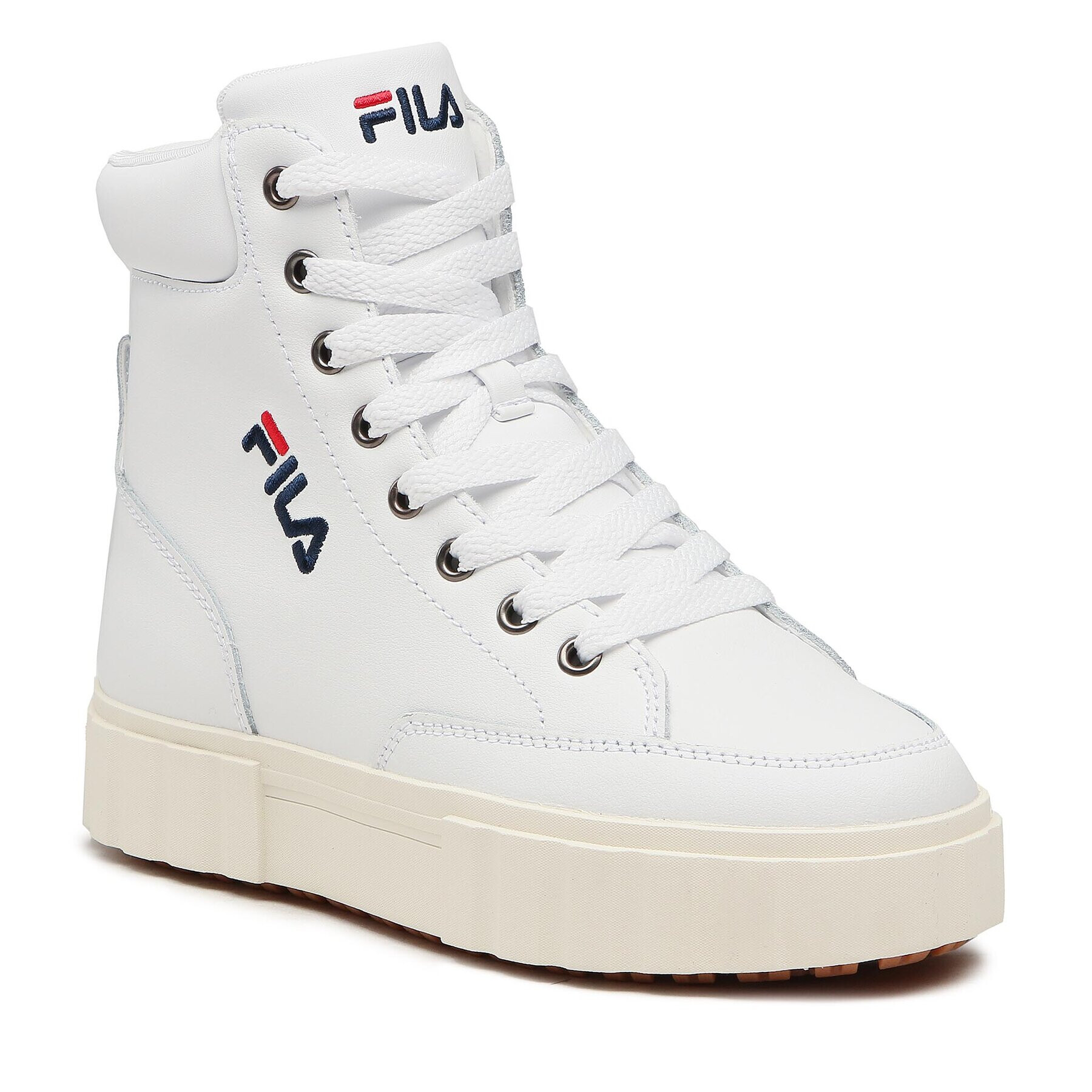 Fila Сникърси Sandblast High Kids FFK0081.10004 Бял - Pepit.bg