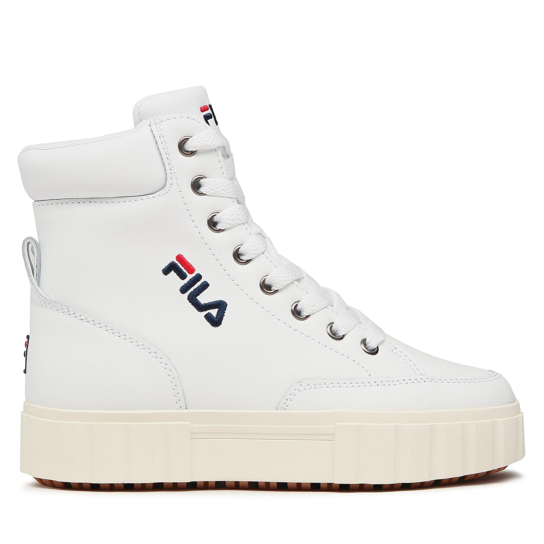 Fila Сникърси Sandblast High Kids FFK0081.10004 Бял - Pepit.bg