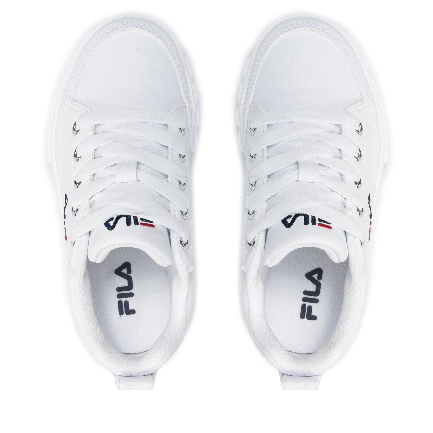 Fila Сникърси Sandblast Kids FFK0038.10004 Бял - Pepit.bg
