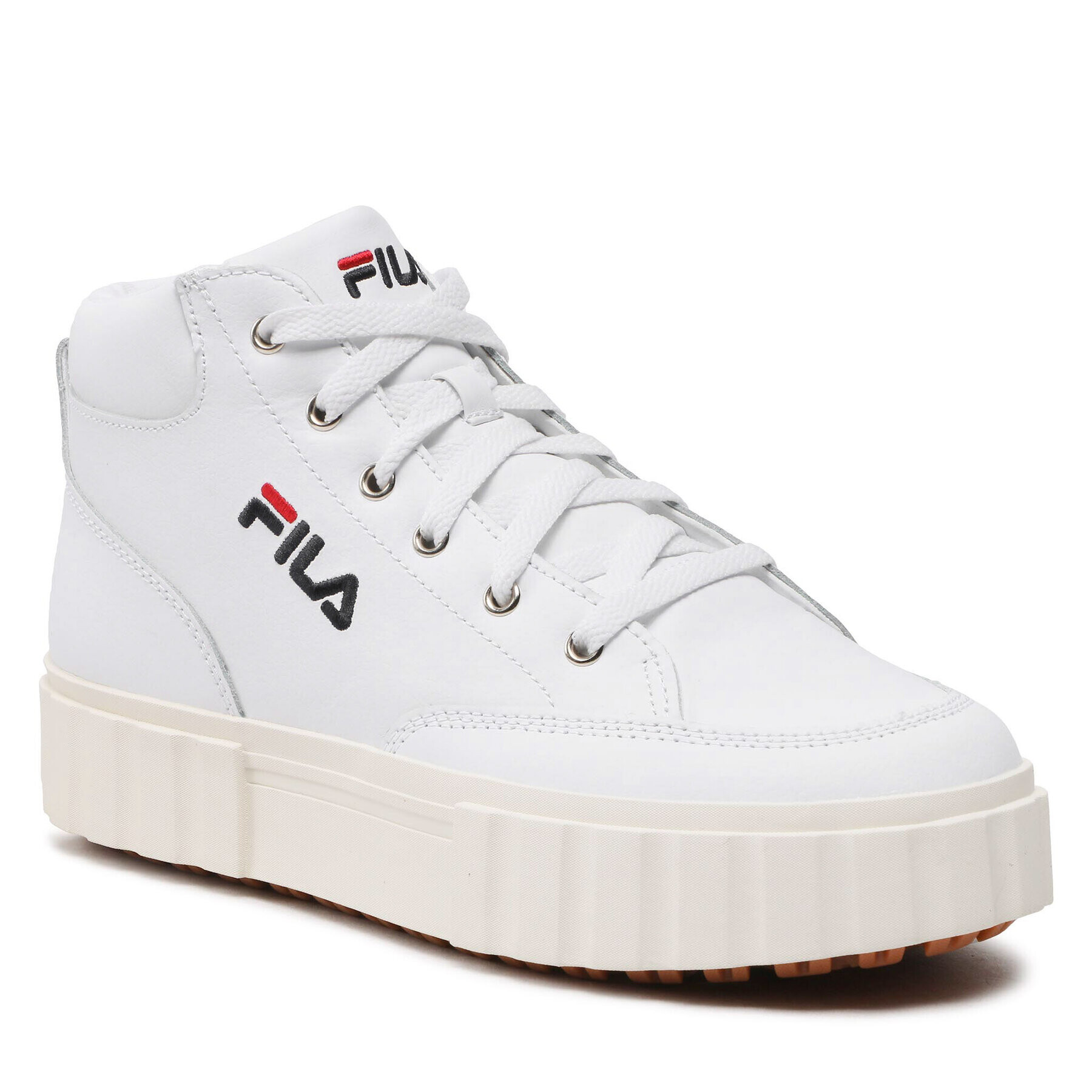 Fila Сникърси Sandblast Mid Wmn FFW0187.10004 Бял - Pepit.bg