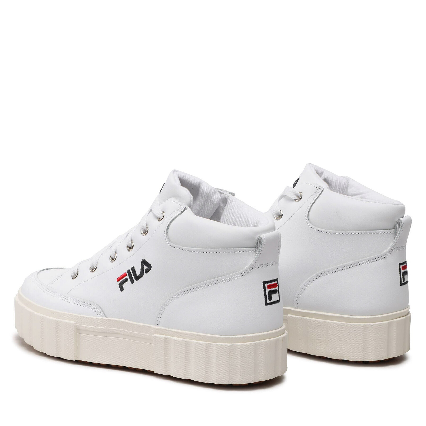 Fila Сникърси Sandblast Mid Wmn FFW0187.10004 Бял - Pepit.bg