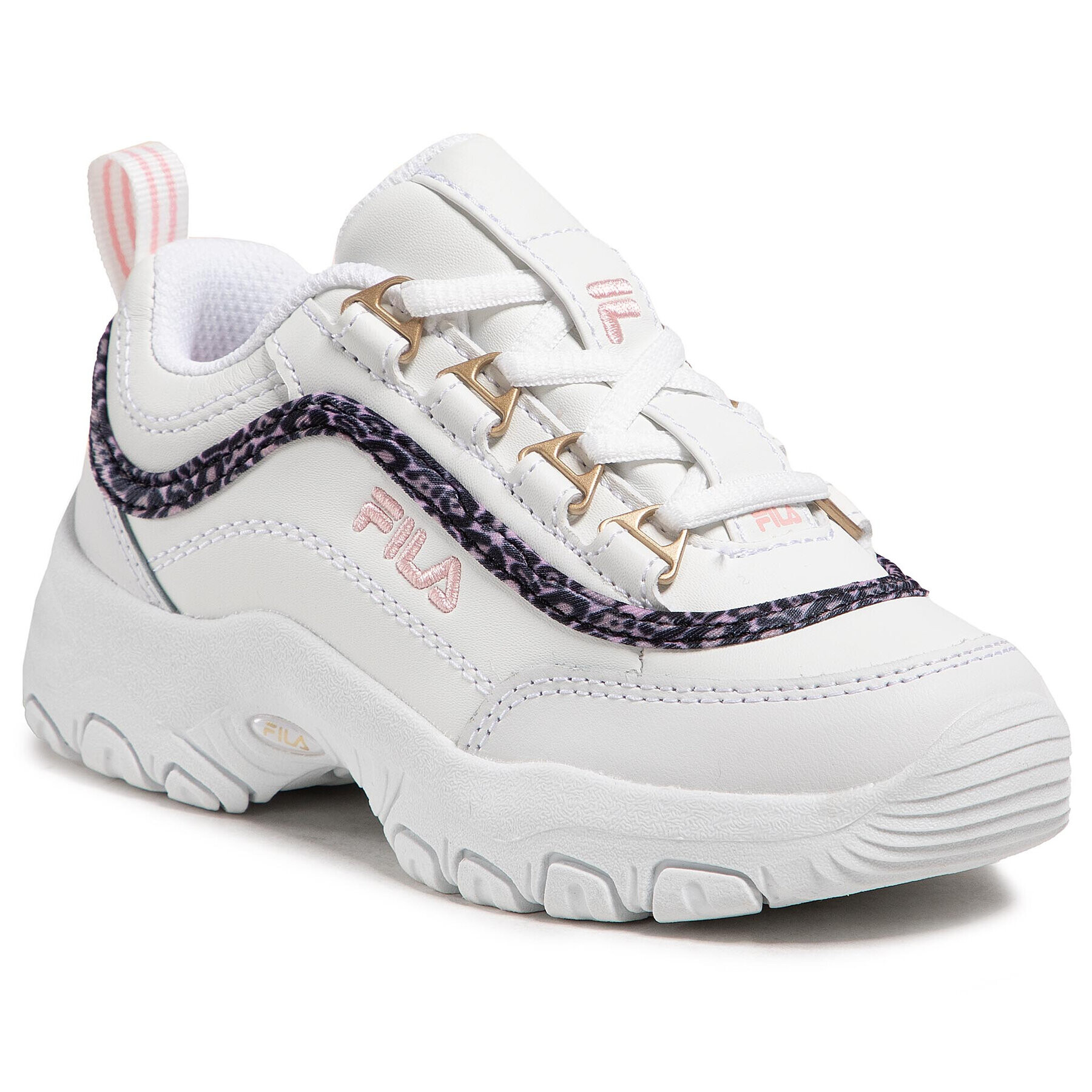 Fila Сникърси Strada A Low Jr 1011251.94F Бял - Pepit.bg