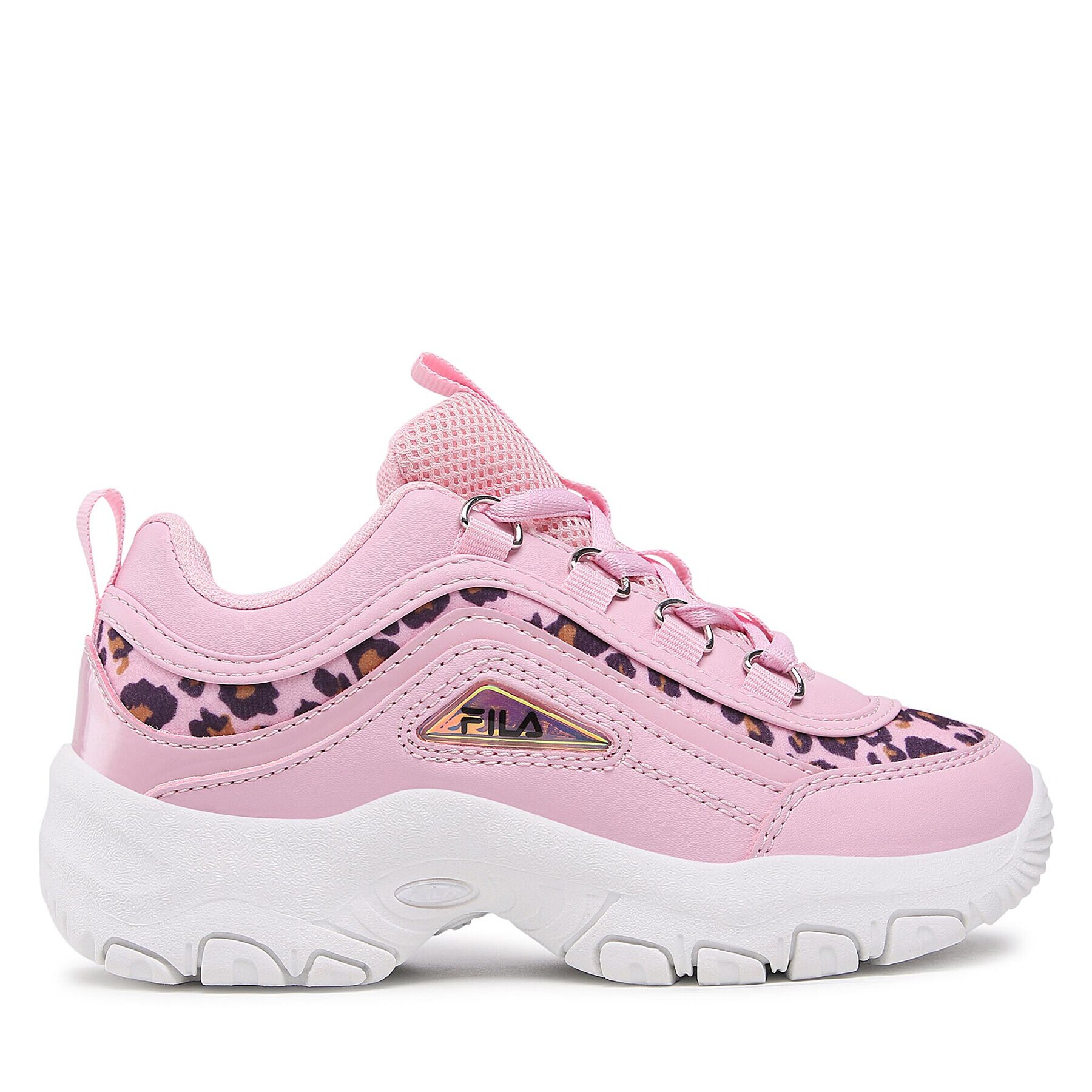 Fila Сникърси Strada A Low Kids FFK0016.40036 Розов - Pepit.bg
