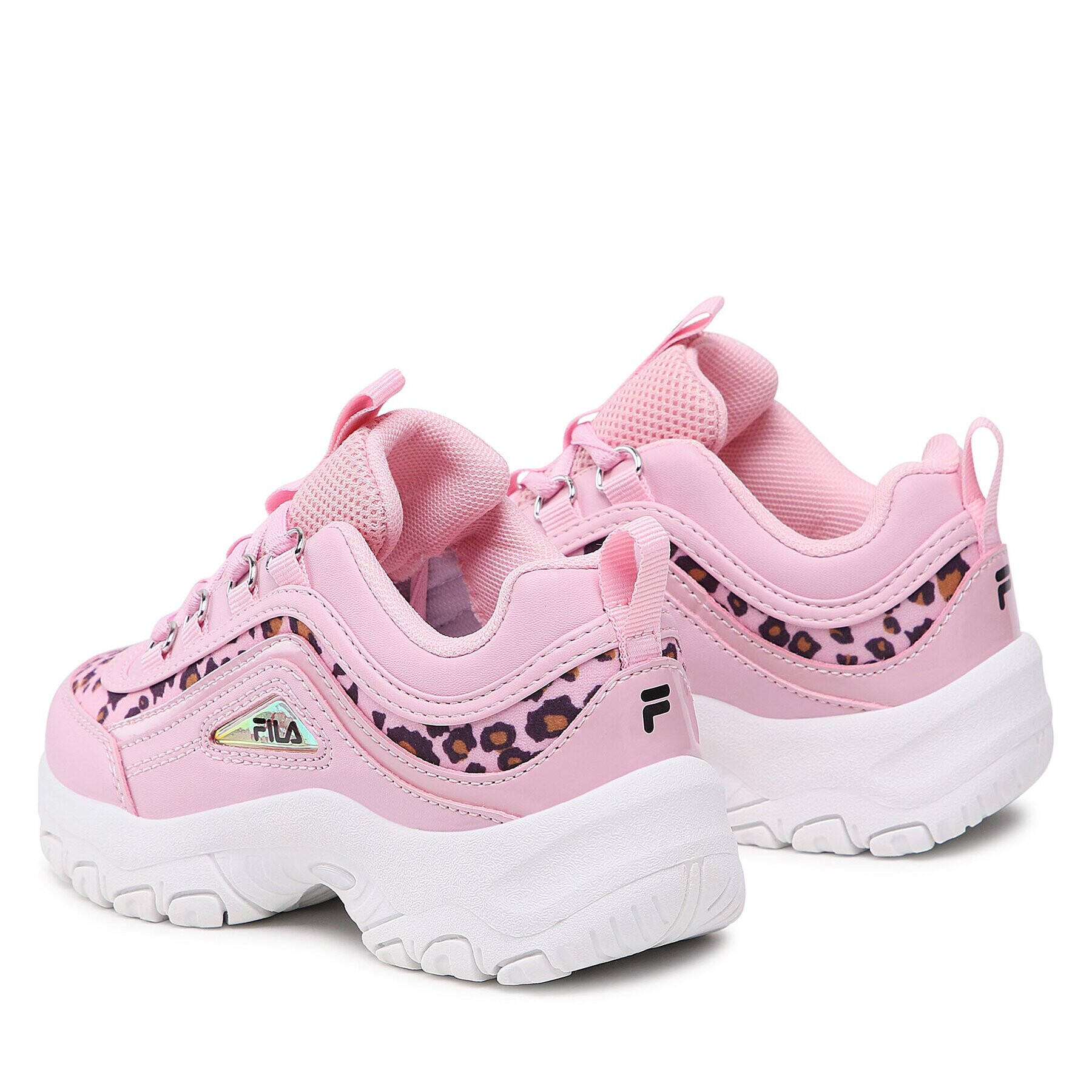 Fila Сникърси Strada A Low Kids FFK0016.40036 Розов - Pepit.bg