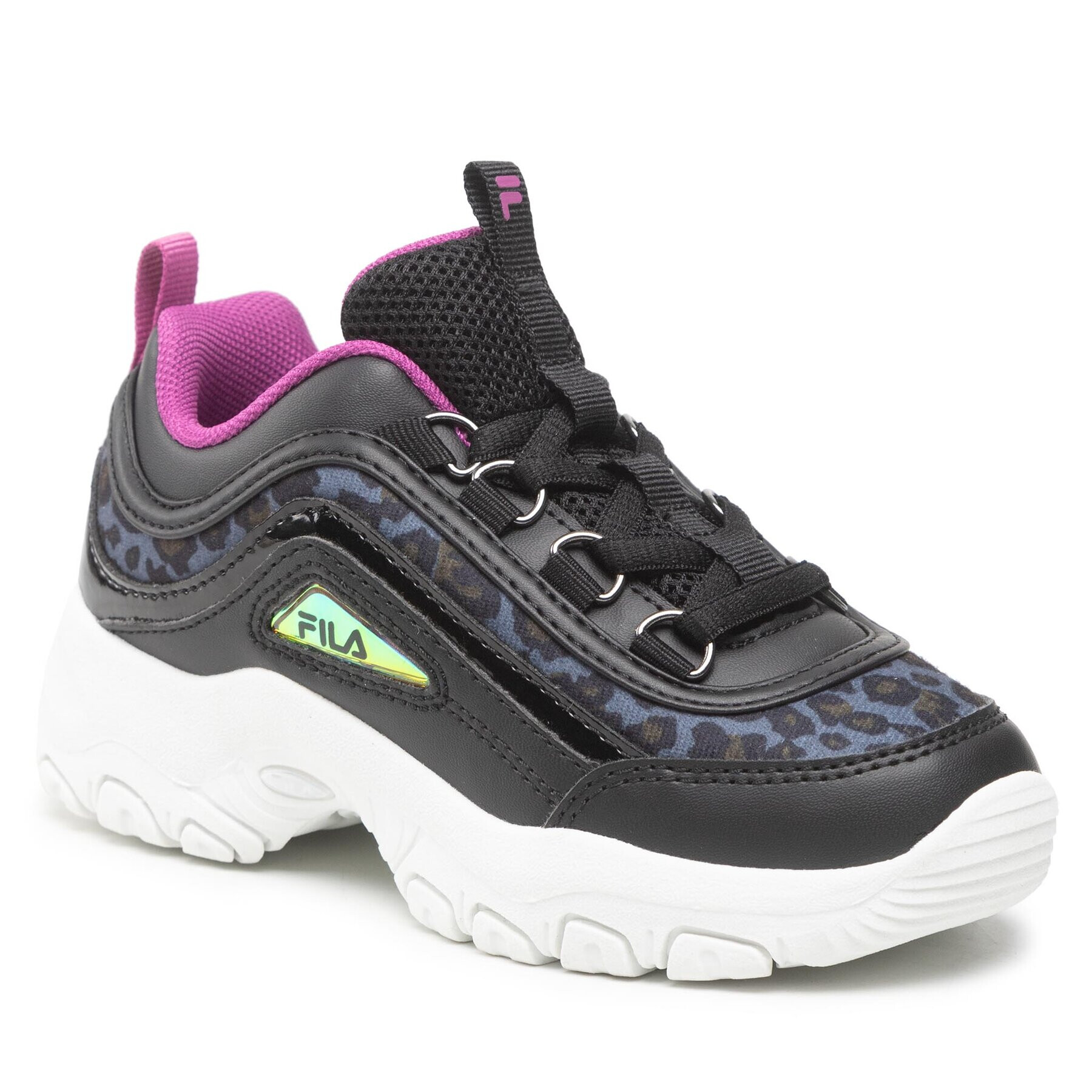 Fila Сникърси Strada A Low Kids FFK0016.83152 Черен - Pepit.bg