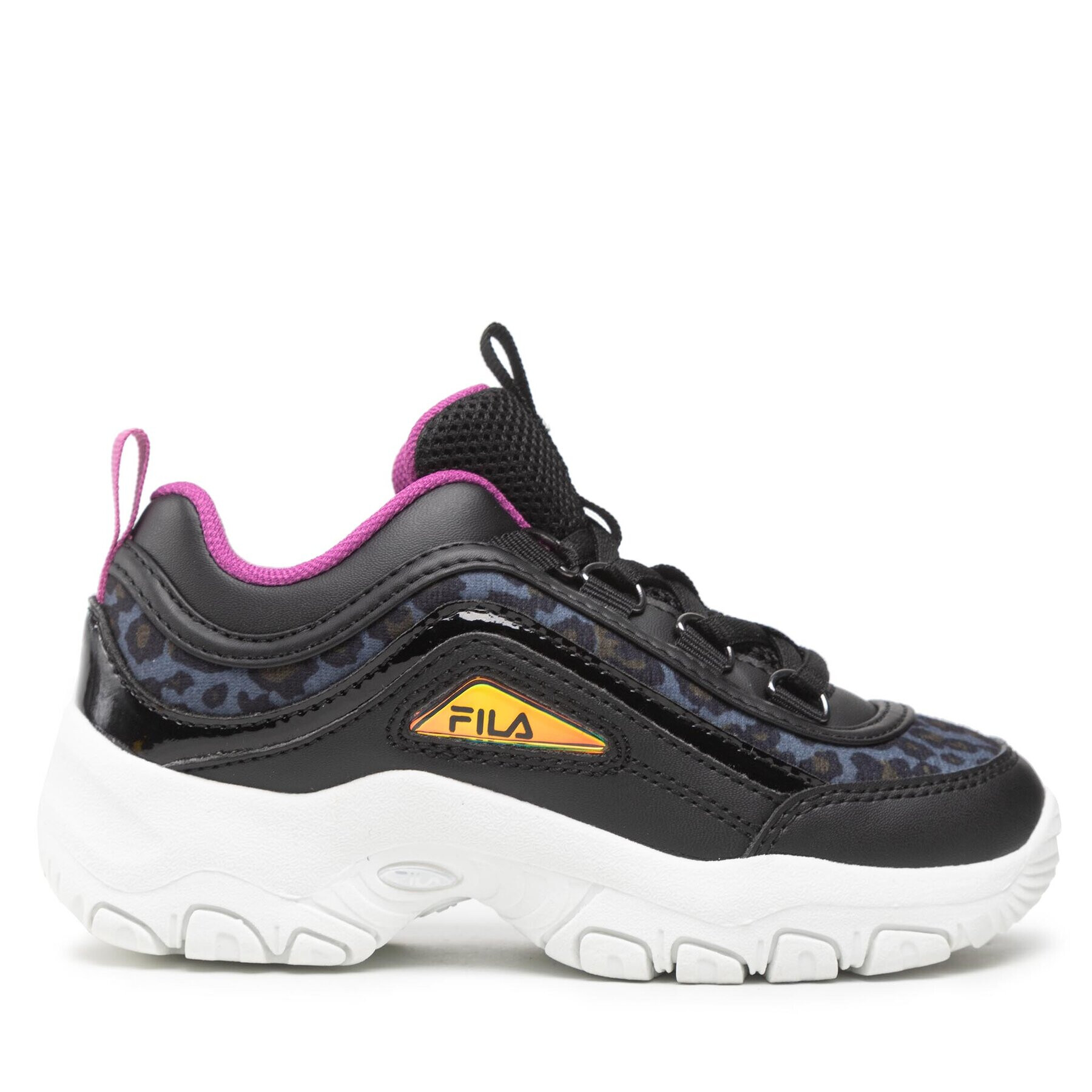 Fila Сникърси Strada A Low Kids FFK0016.83152 Черен - Pepit.bg