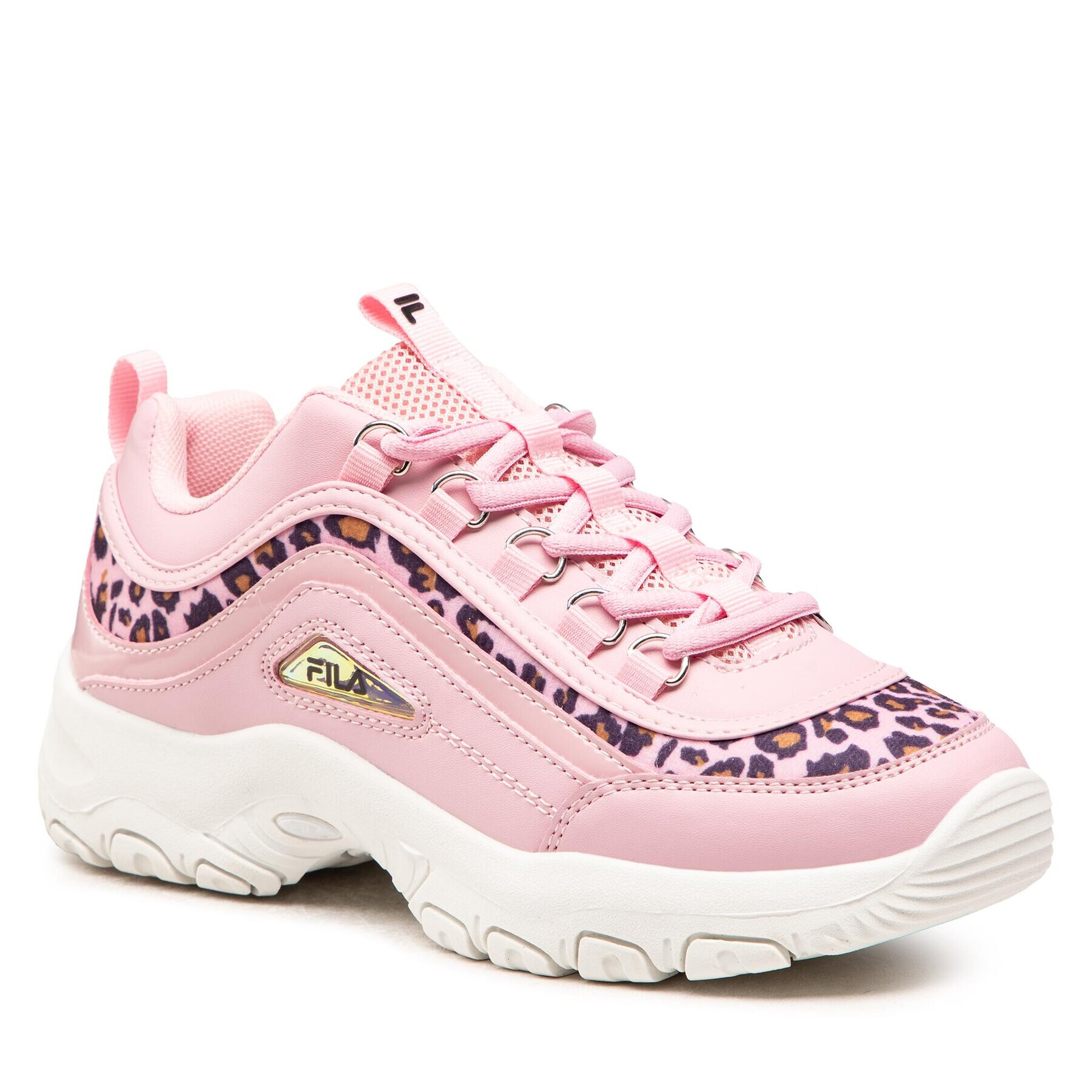 Fila Сникърси Strada A Low Teens FFT0011.40036 Розов - Pepit.bg