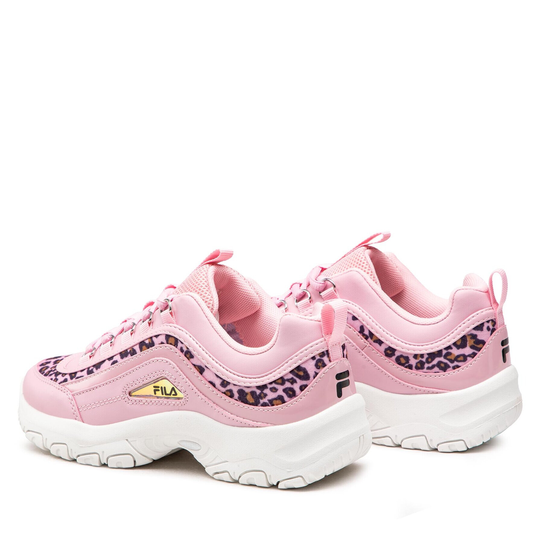 Fila Сникърси Strada A Low Teens FFT0011.40036 Розов - Pepit.bg