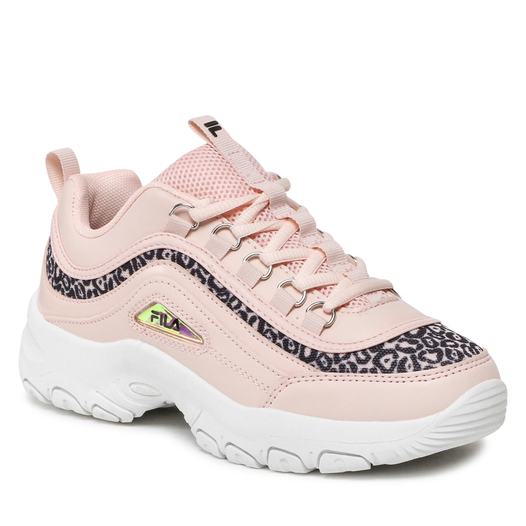 Fila Сникърси Strada A Low Teens FFT0011.43026 Розов - Pepit.bg
