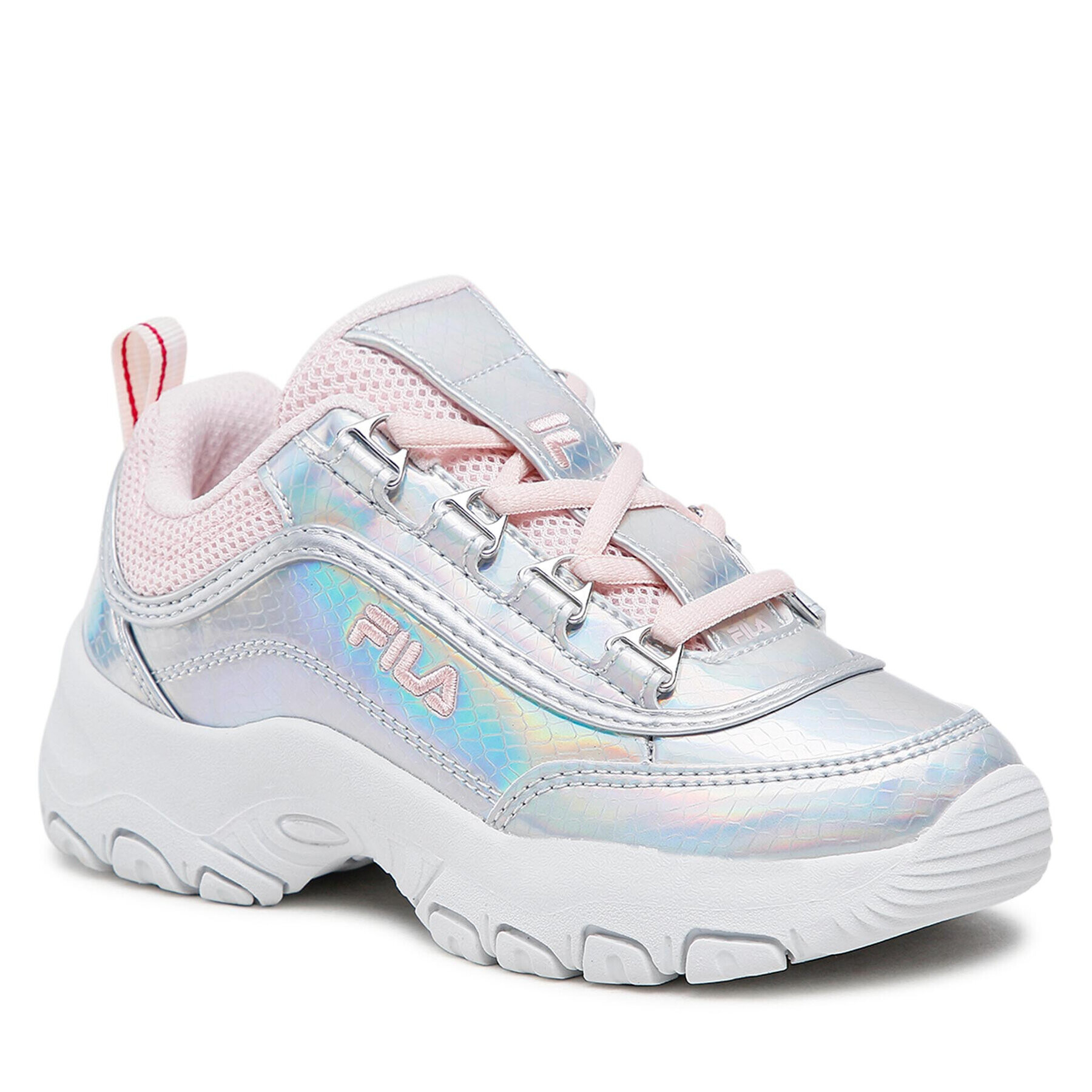 Fila Сникърси Strada F Low J 1010933.80Y Сребрист - Pepit.bg