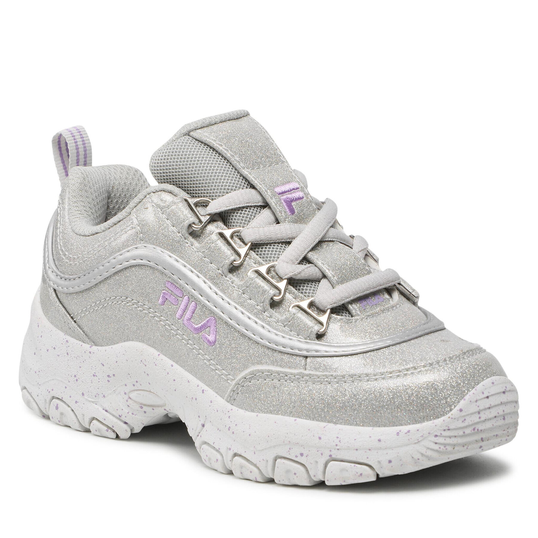 Fila Сникърси Strada F Low Kids FFK0015.13065 Сребрист - Pepit.bg